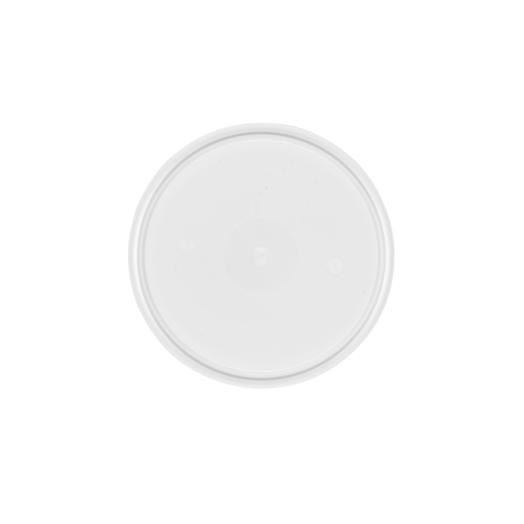 Lid for 0.6 l bucket, PP plastic, white