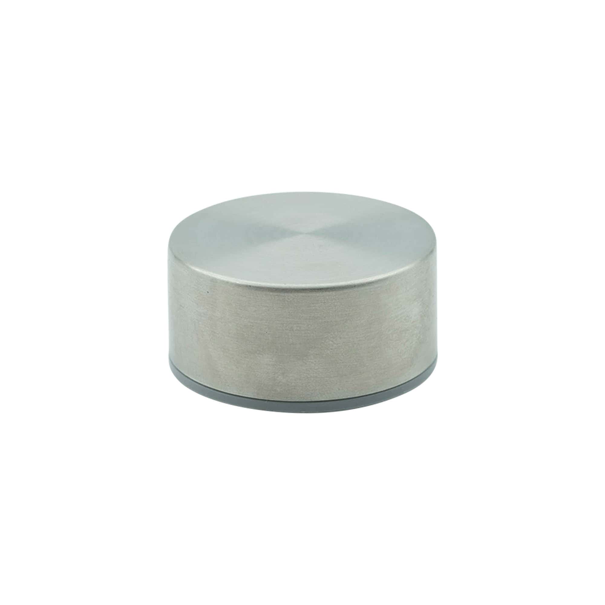 Screw cap ‘Perseus’, metal, silver