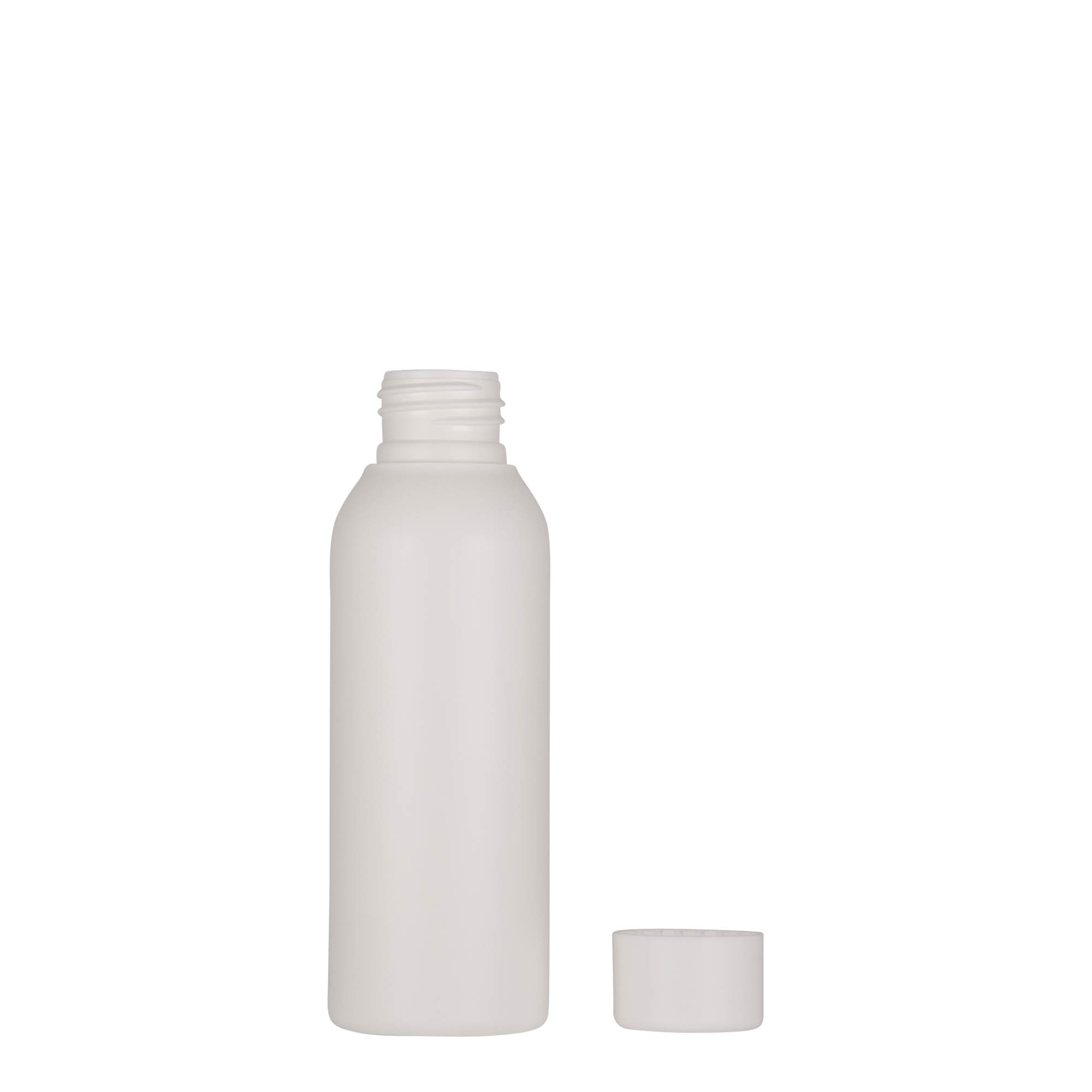 100 ml plastic bottle 'Tuffy', HDPE, white, opening: 24/410