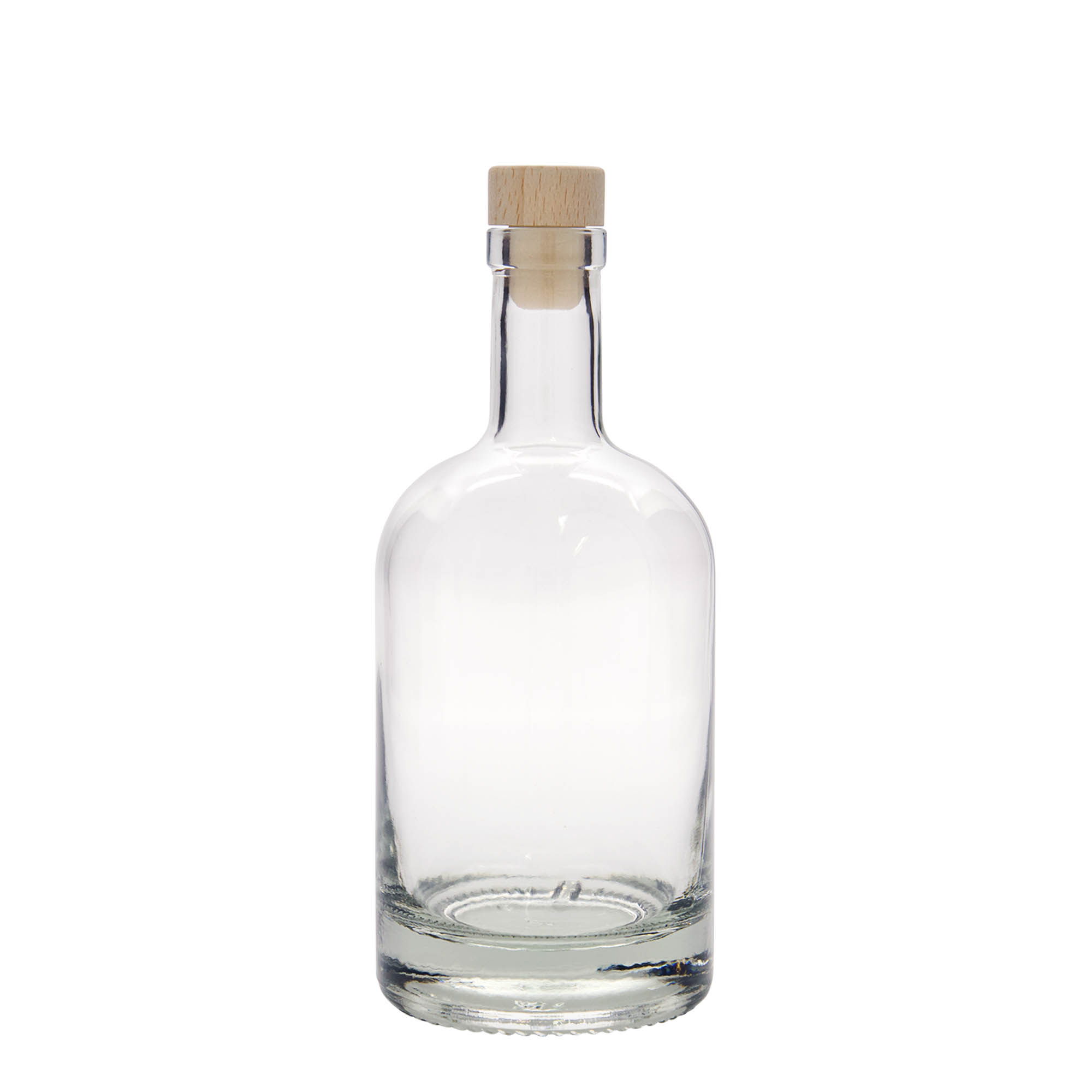 500 ml glass bottle 'First Class', opening: cork 500 ml glass bottle 'First Class', opening: cork