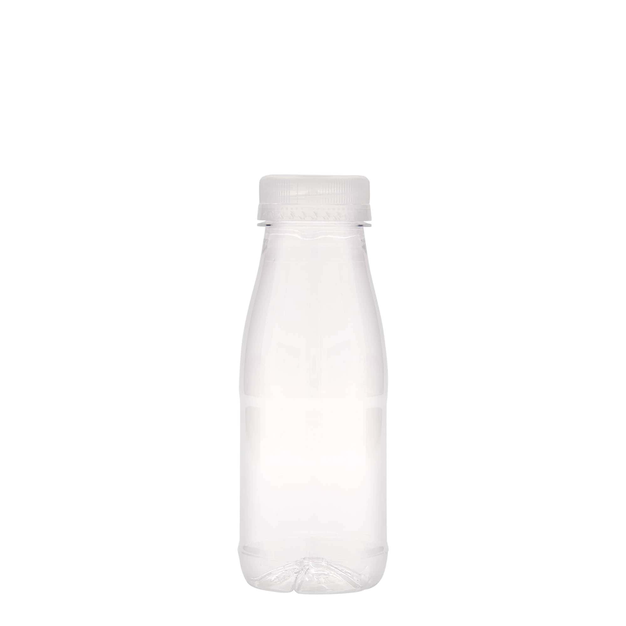 250 ml PET bottle ‘Milk and Juice’, plastic, opening: 38 mm