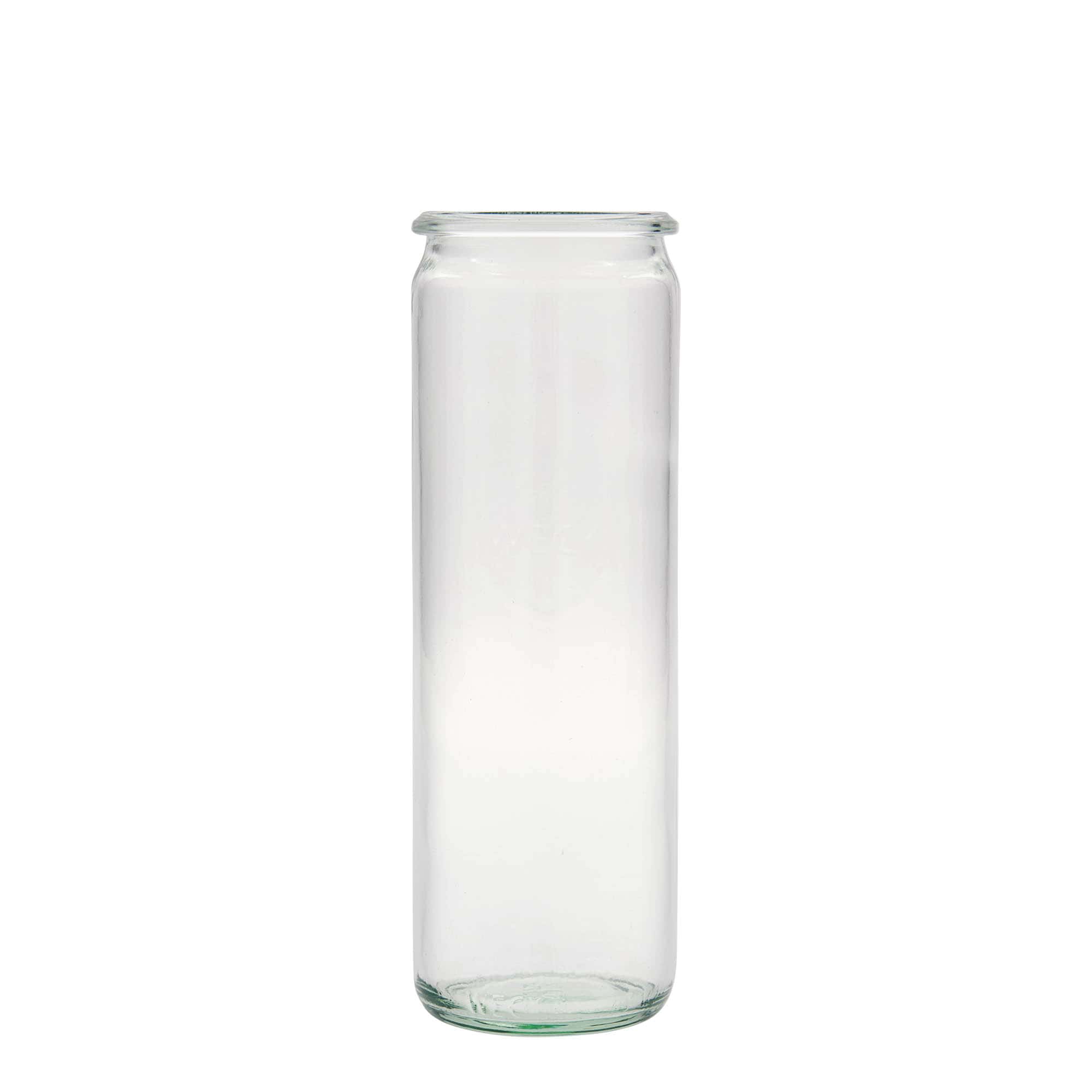 6x 600 ml WECK cylinder jar with glass lid RR 60