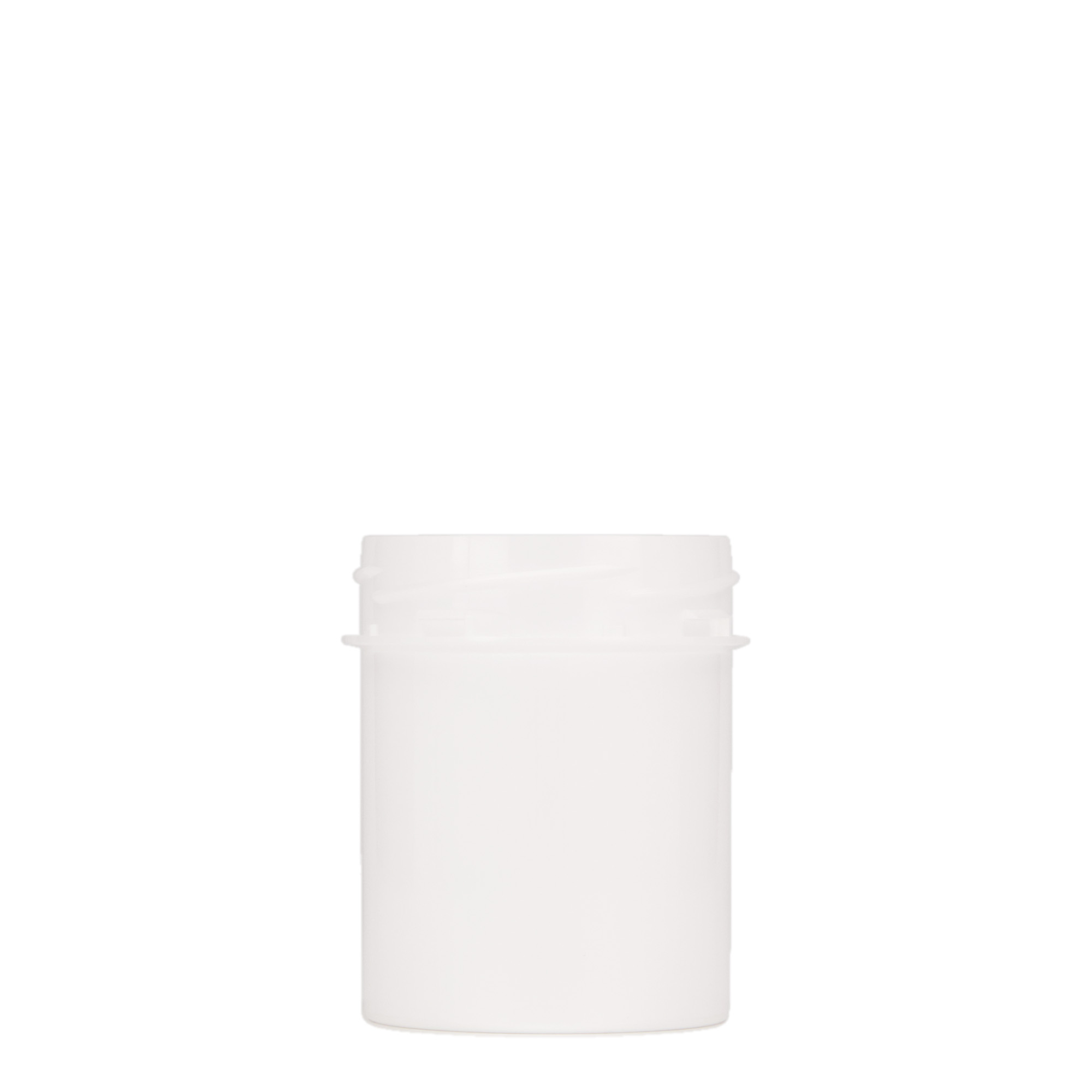 150 ml plastic jar 'Securilock', PP, white, closure: screw cap 150 ml plastic jar 'Securilock', PP, white, closure: screw cap