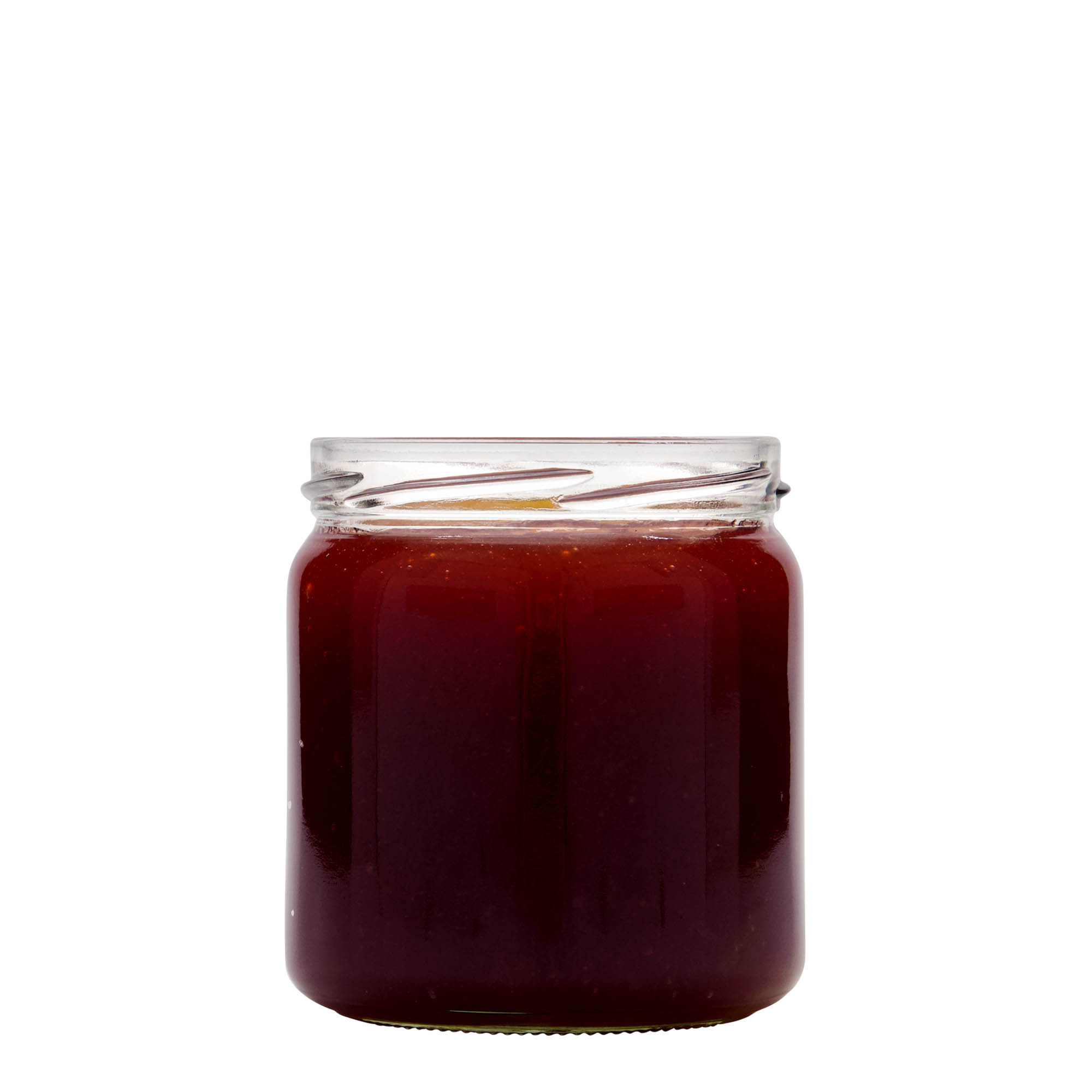 408 ml round jar, opening: twist-off (TO 82)