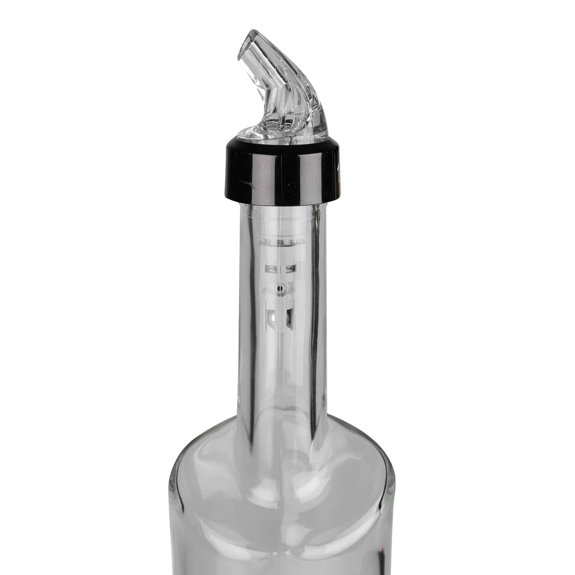 Measuring spout ‘Auto Pour’ 1 cl, PE plastic, clear