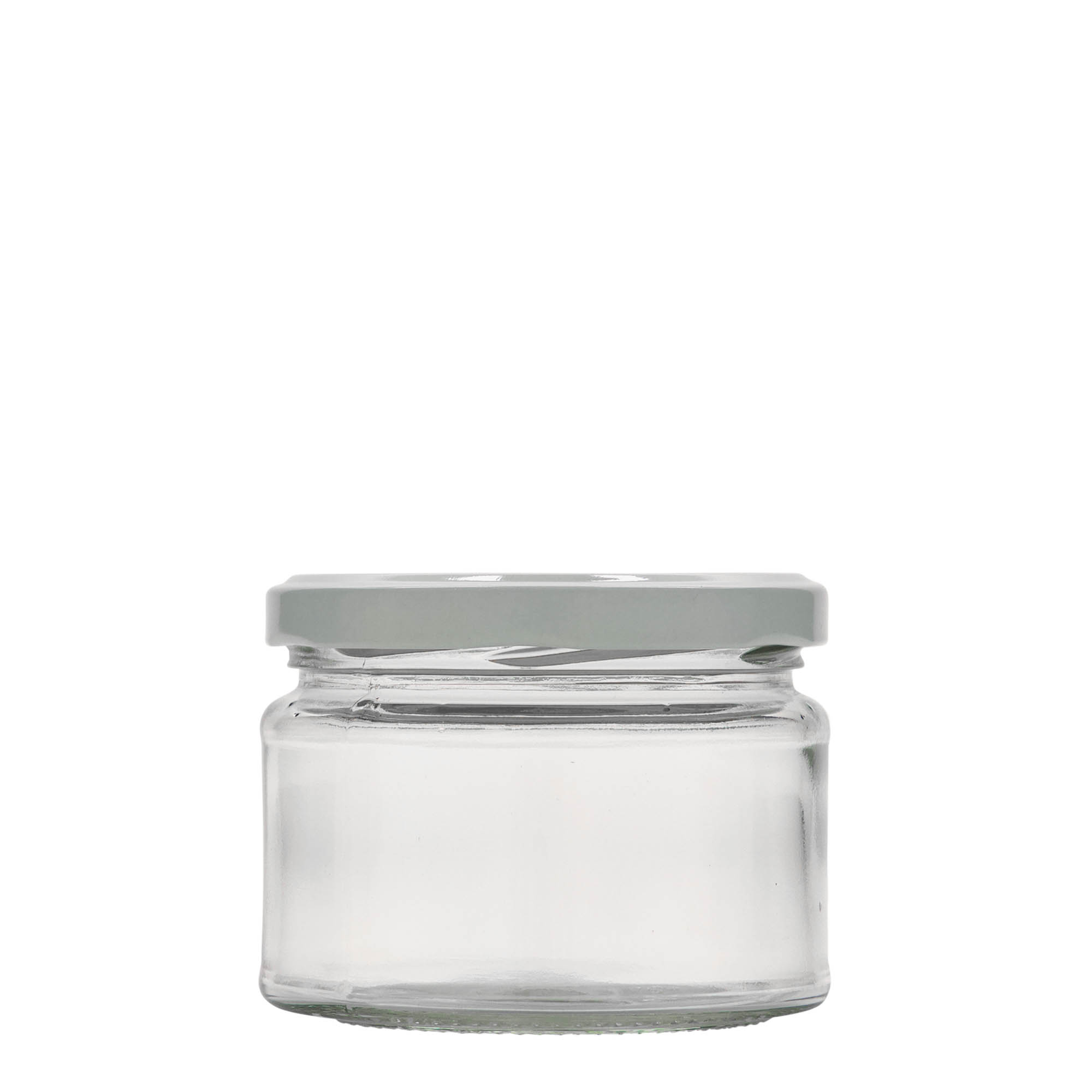 280 ml short round jar, closure: twist off (TO 82)
