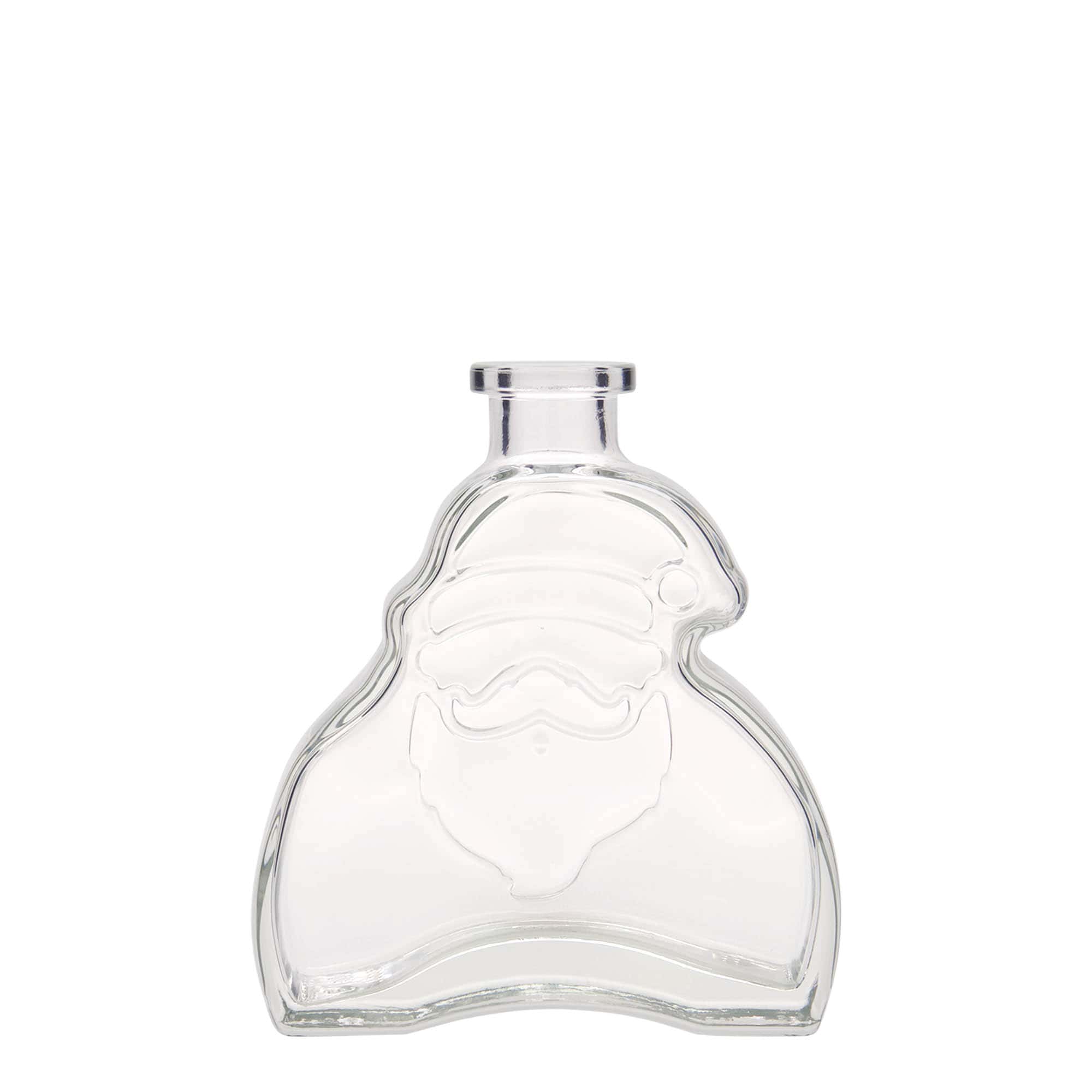 200 ml glass bottle ‘Santa Claus’, opening: cork
