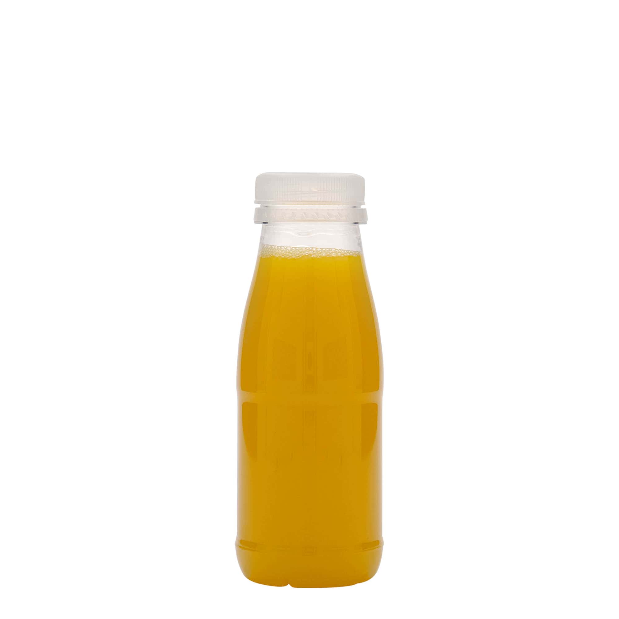 250 ml PET bottle ‘Milk and Juice’, plastic, opening: 38 mm