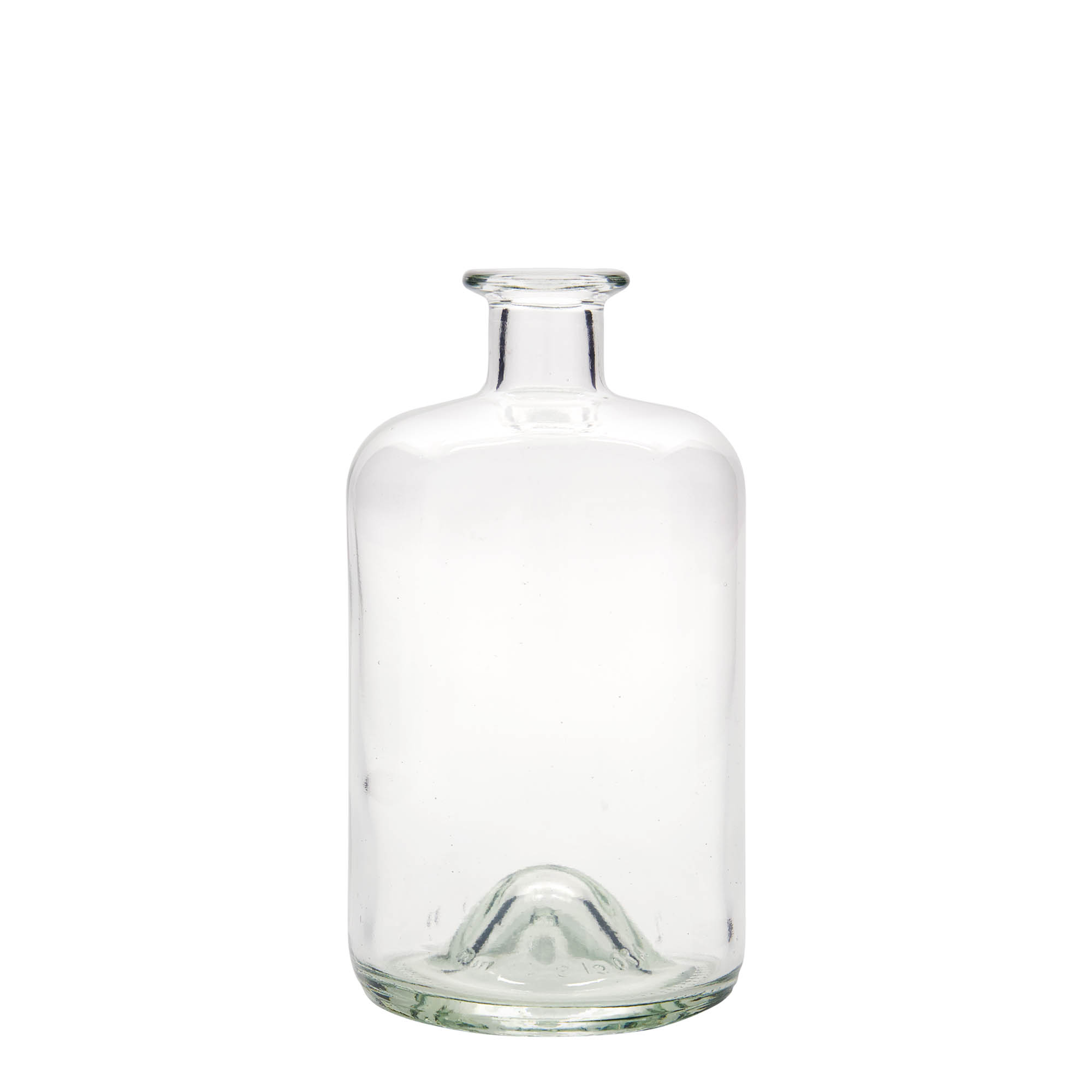 700 ml glass bottle apothecary, opening: cork