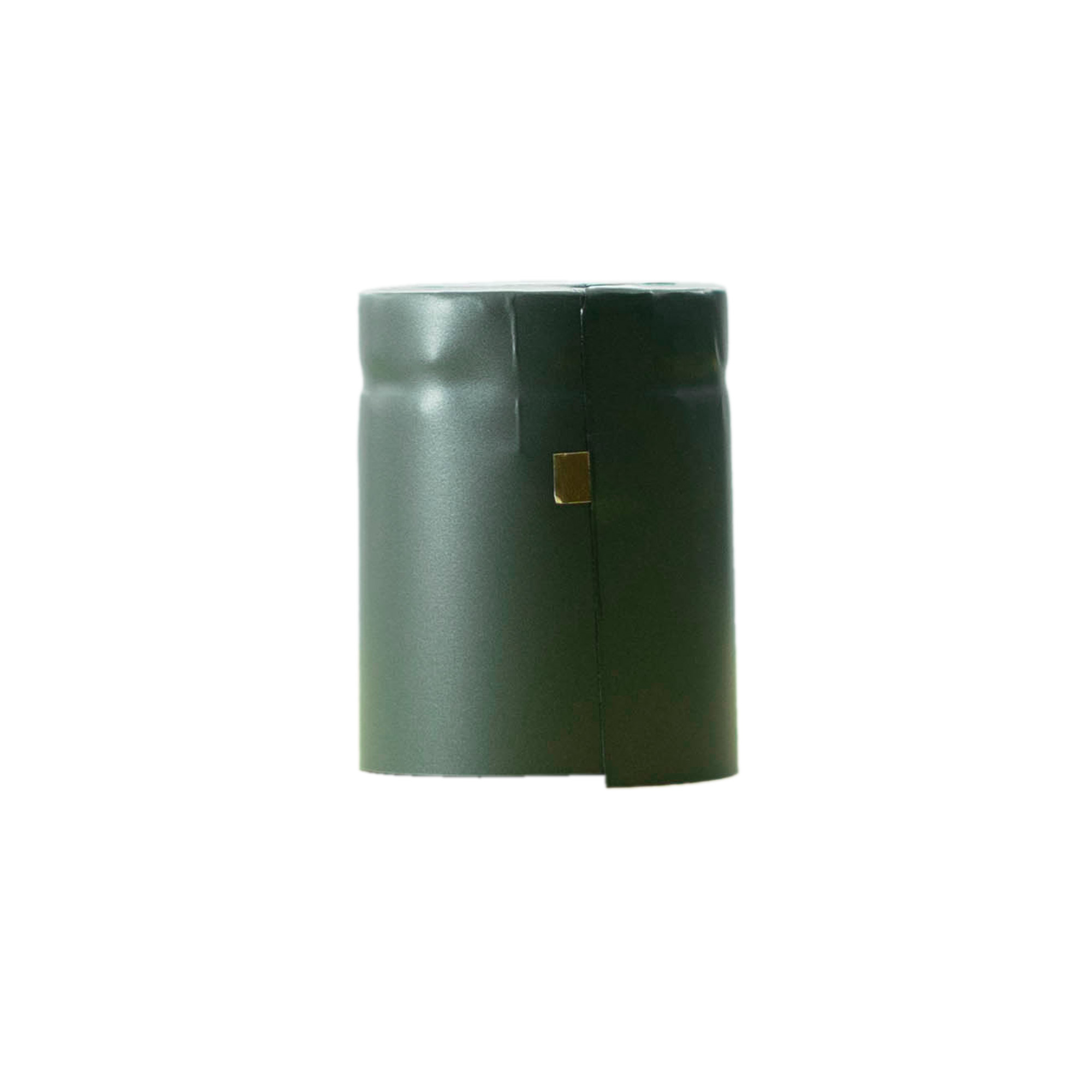 Shrink capsule 32x41, PVC plastic, anthracite Shrink capsule 32x41, PVC plastic, anthracite