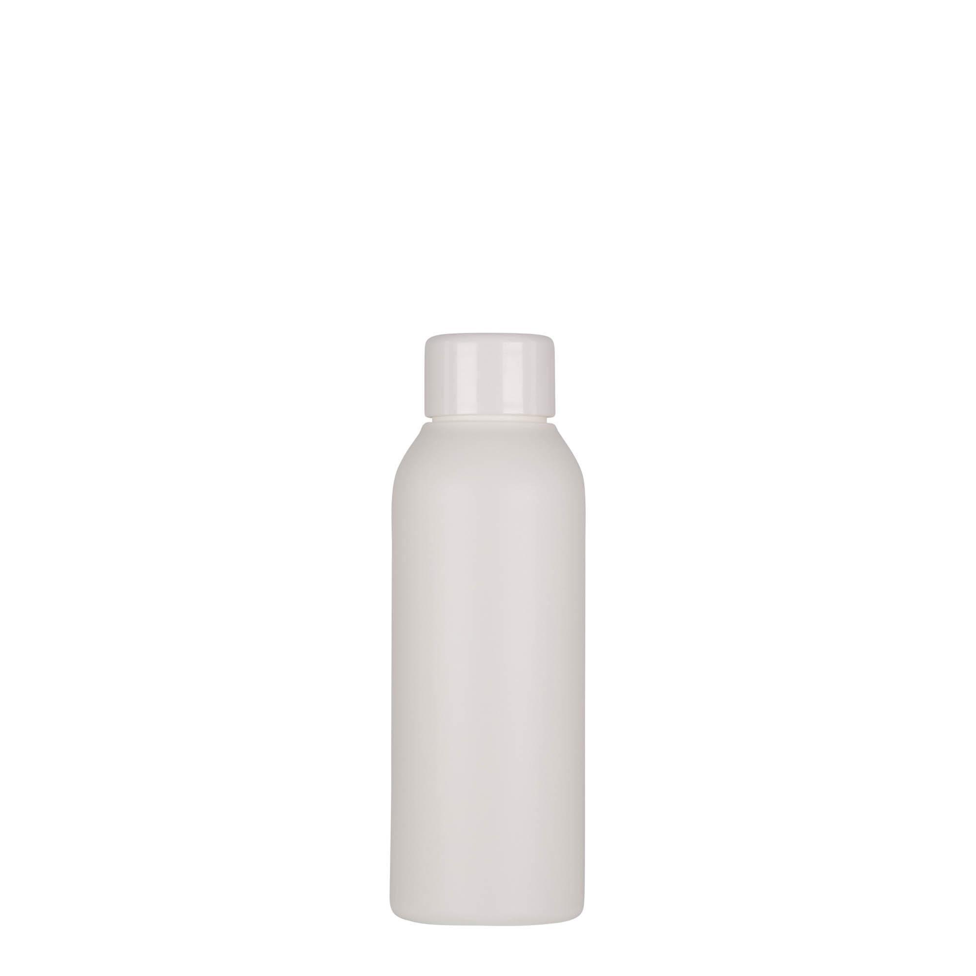 100 ml plastic bottle 'Tuffy', HDPE, white, closure: GPI 24/410