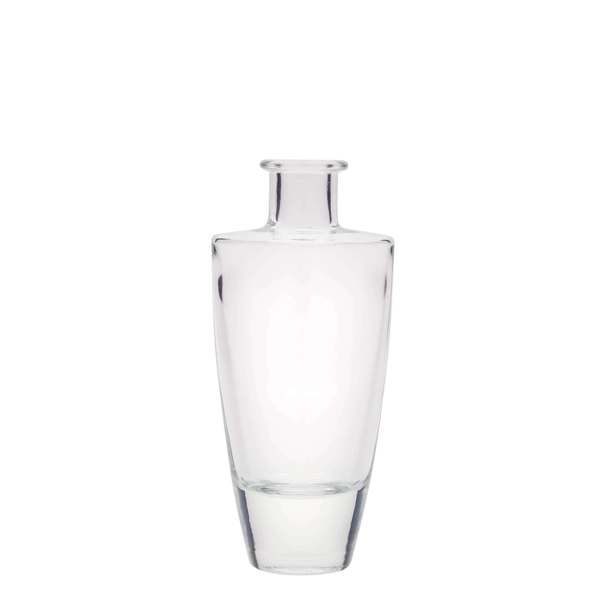 200 ml glass bottle ‘Vanessa’, oval, opening: cork