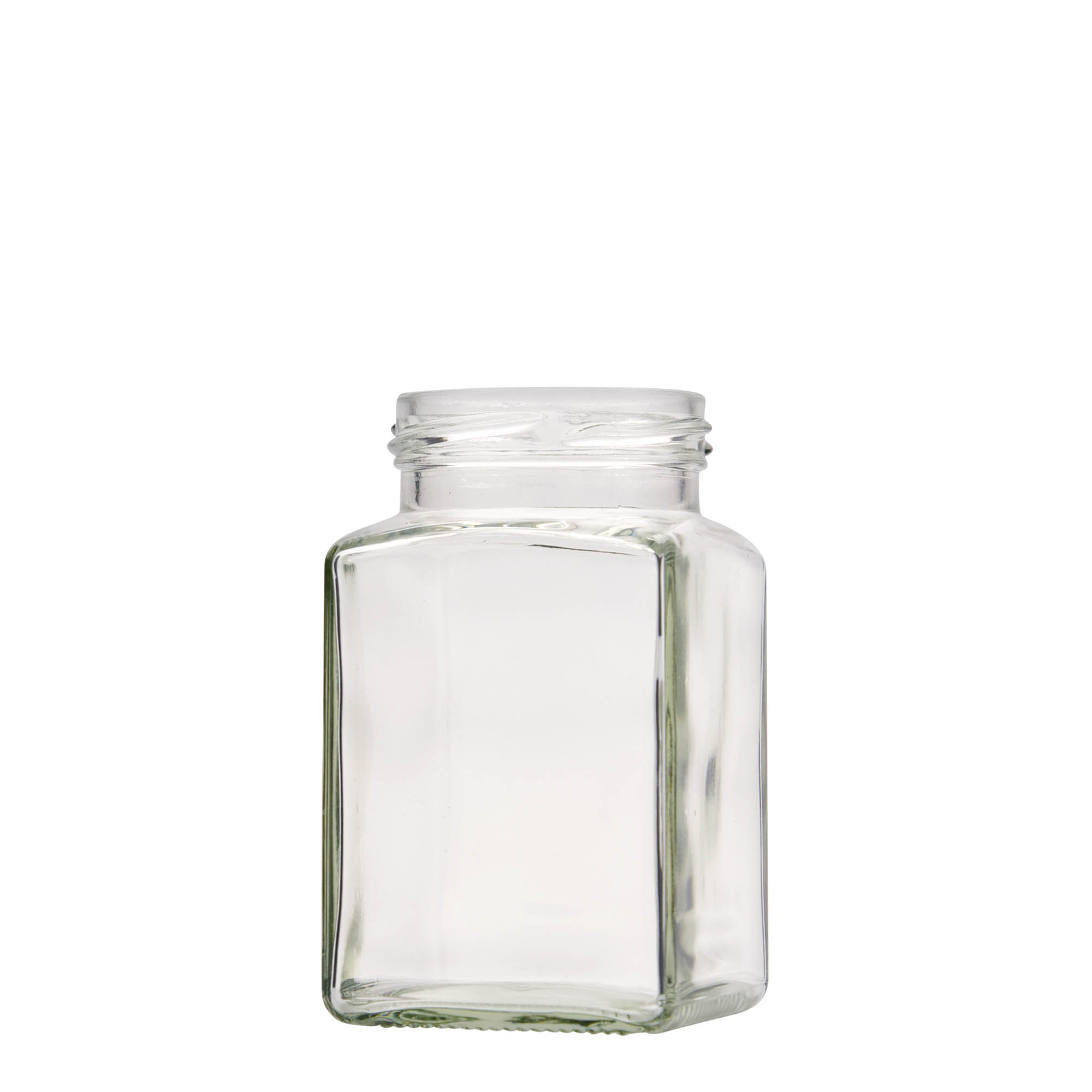 260 ml square glass, opening: Twist-off (TO 58)