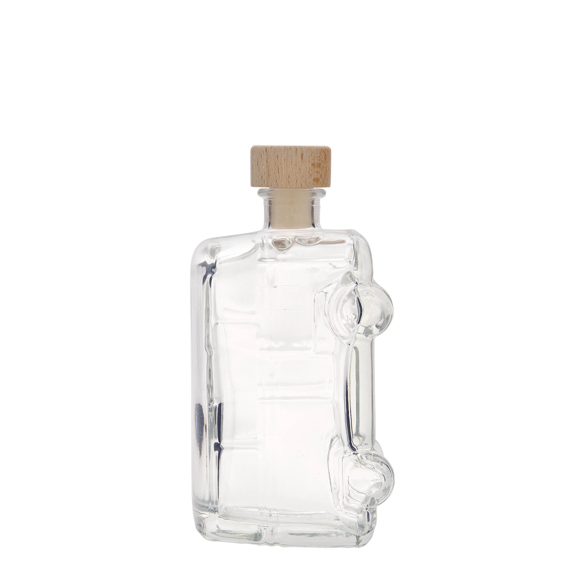 200 ml glass bottle 'Bulli', opening: cork