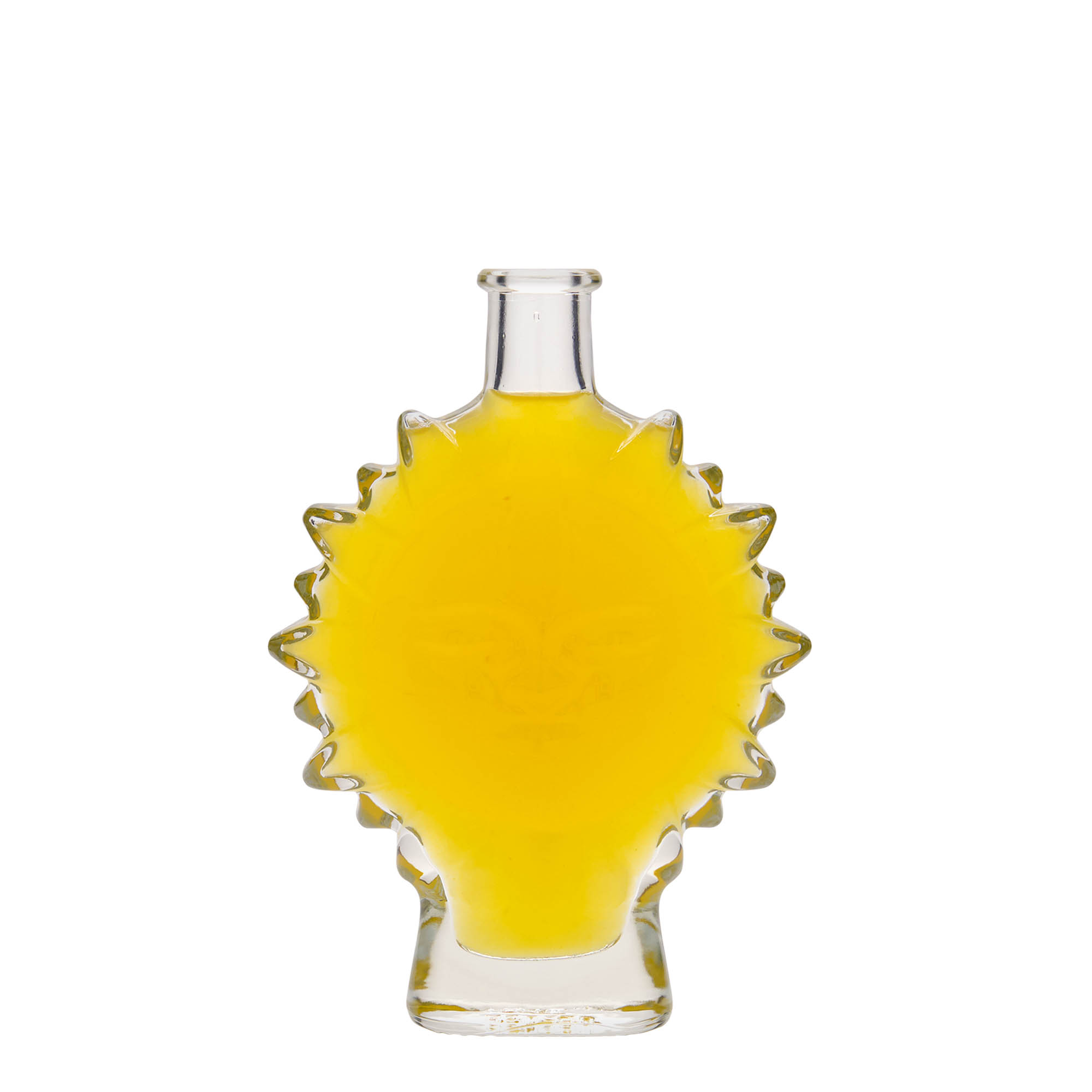 200 ml glass bottle 'Sun', opening: cork 200 ml glass bottle 'Sun', opening: cork