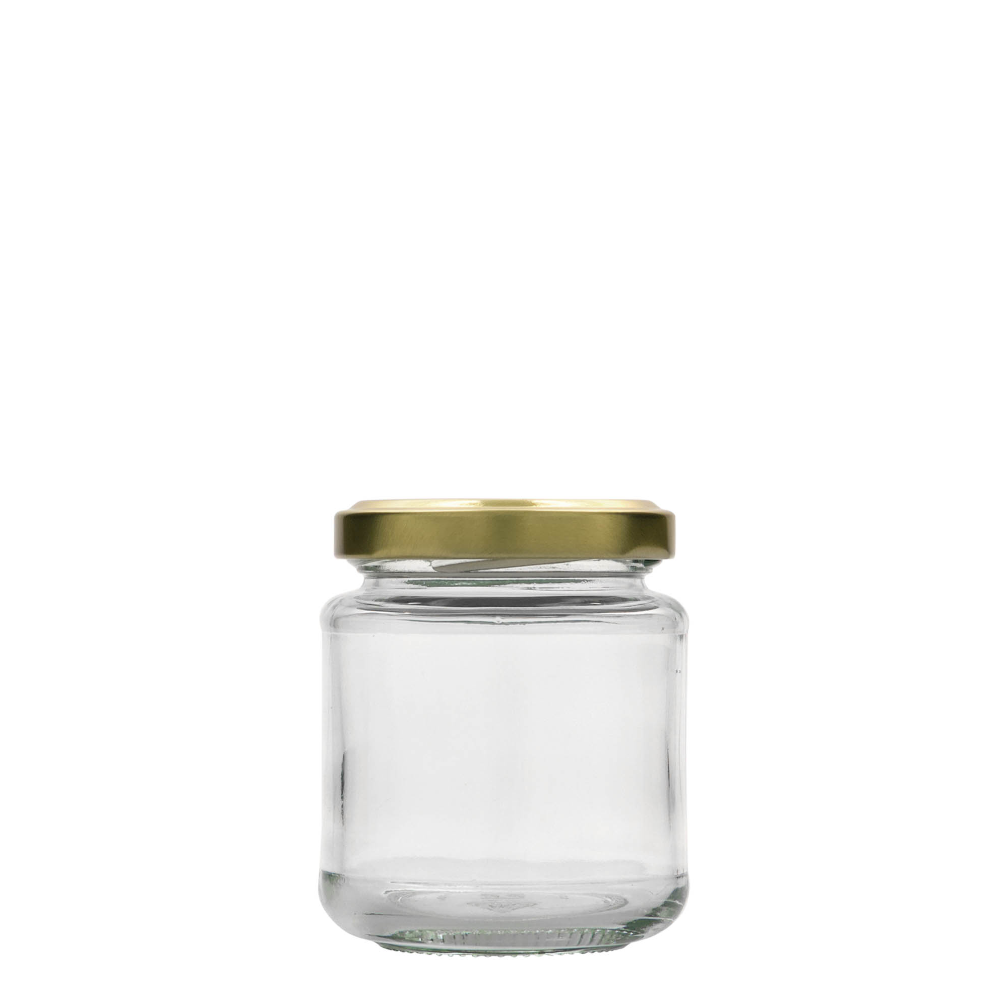 142 ml round glass, opening: twist-off (TO 53) 142 ml round glass, opening: twist-off (TO 53)