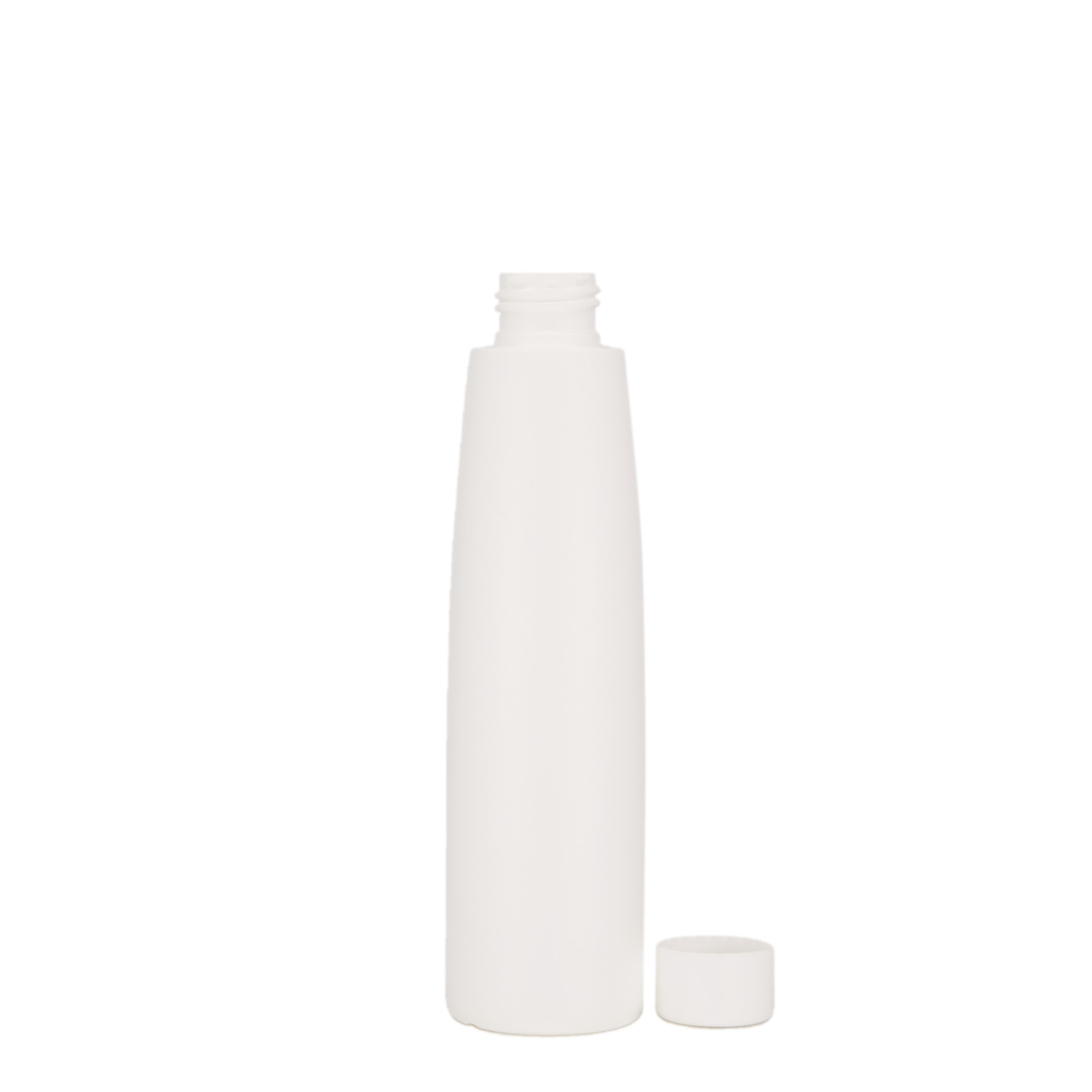 200 ml plastic bottle 'Donald', HDPE, white, closure: 24/410