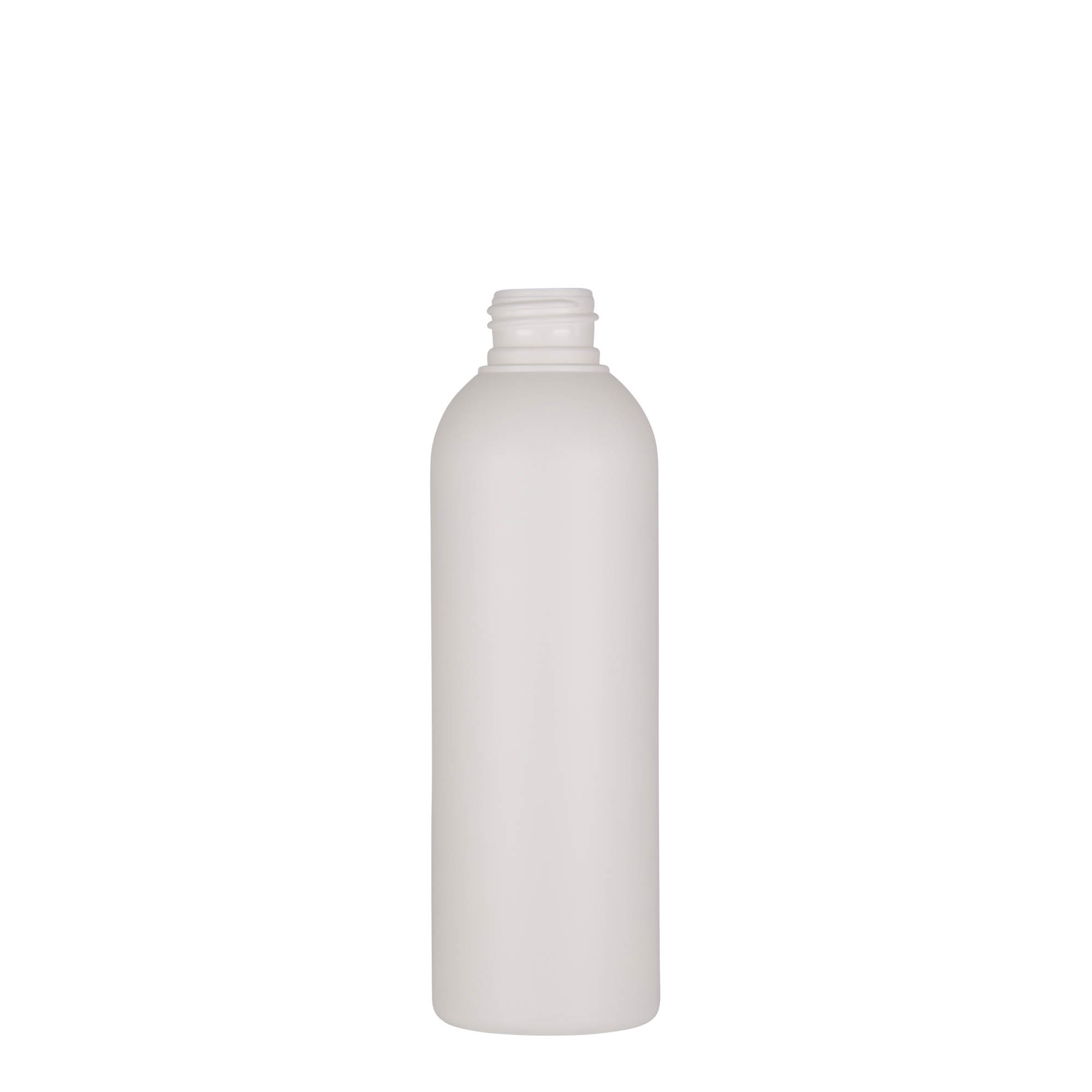 200 ml plastic bottle 'Tuffy', HDPE, white, opening: 24/410