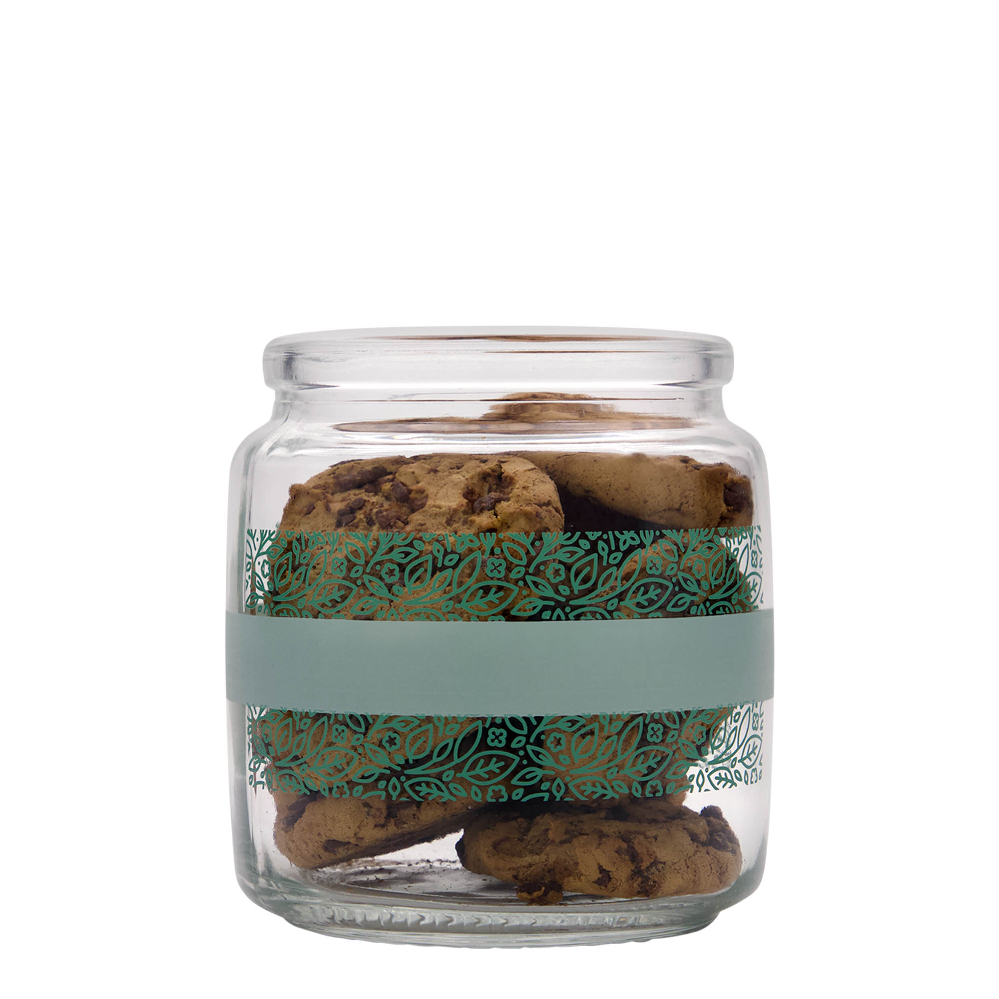 750 ml cork glass 'Giara', design: Naturalmente verde, opening: cork 750 ml cork glass 'Giara', design: Naturalmente verde, opening: cork
