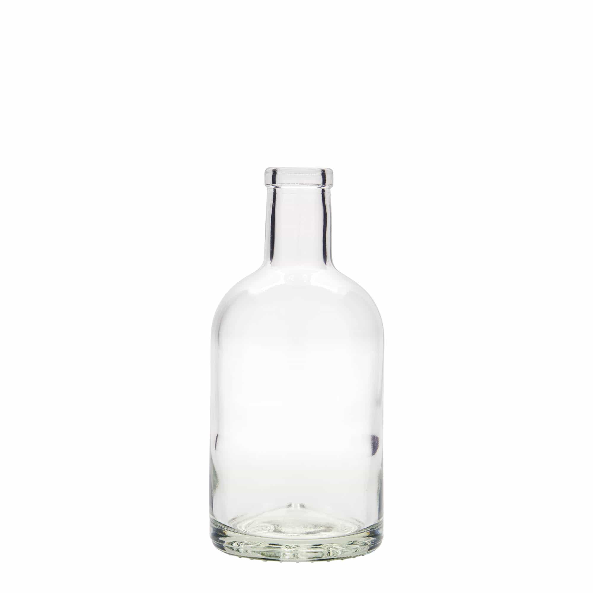 250 ml glass bottle ‘First Class’, opening: cork