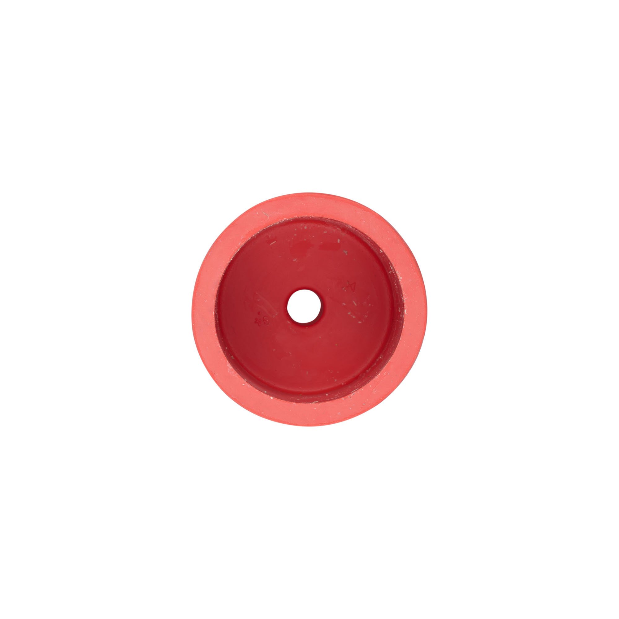 Fermentation cap type 4, rubber, red