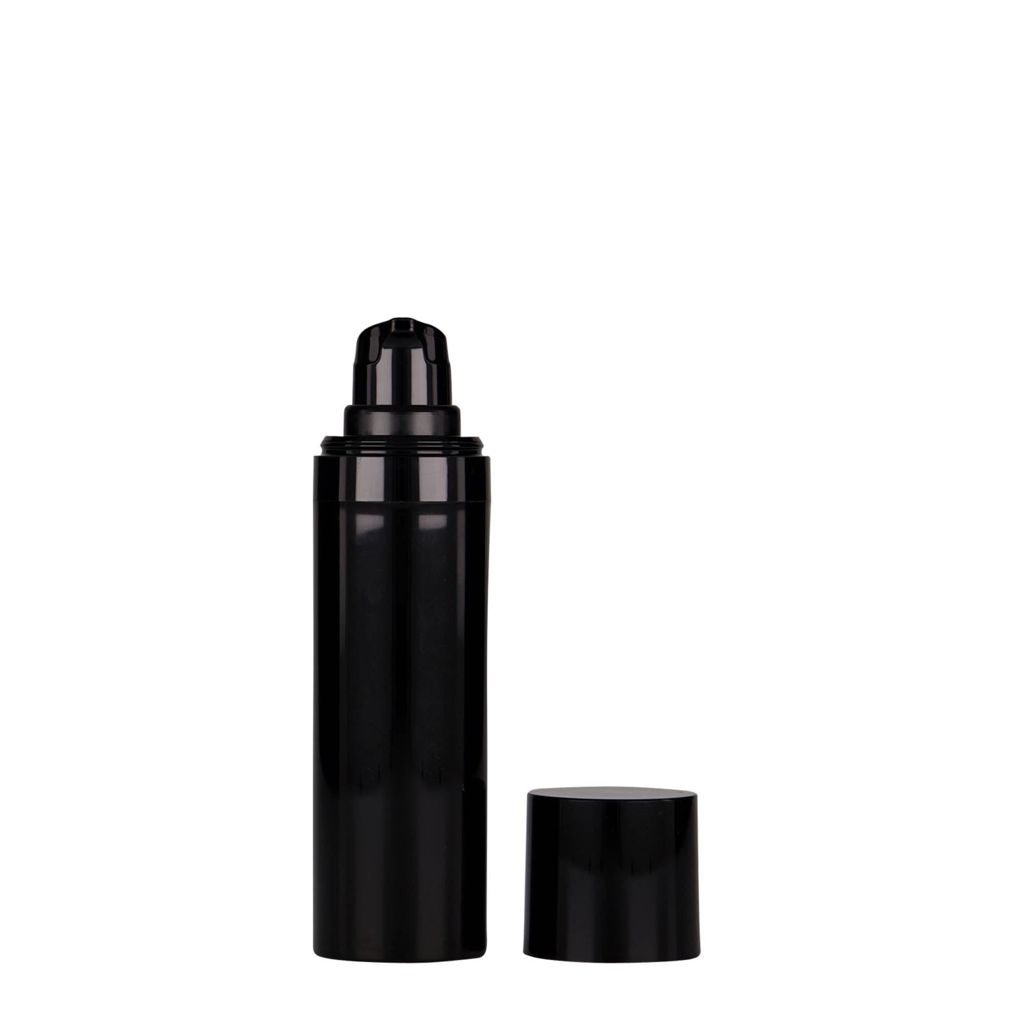 30 ml Airless Dispenser 'Micro', PP plastic, black 30 ml Airless Dispenser 'Micro', PP plastic, black