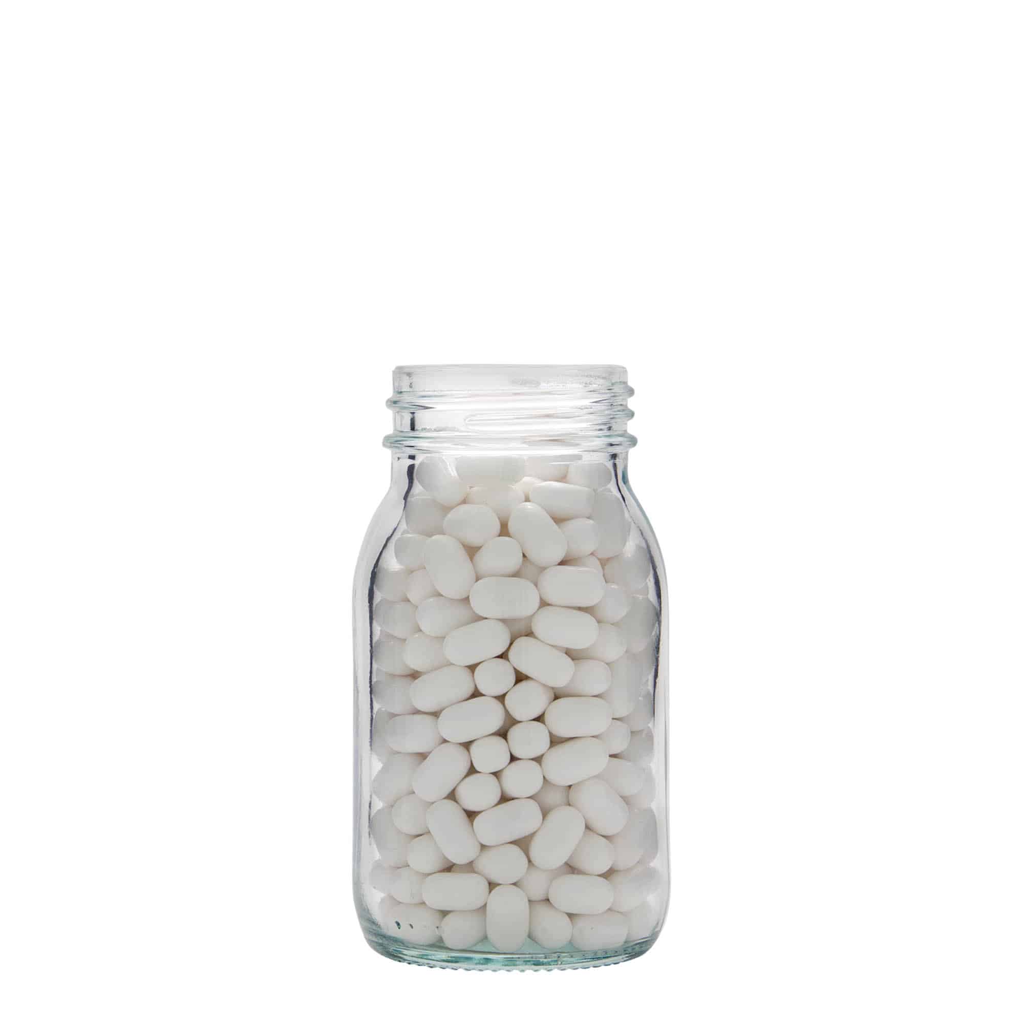 150 ml wide-neck glass, opening: DIN 45