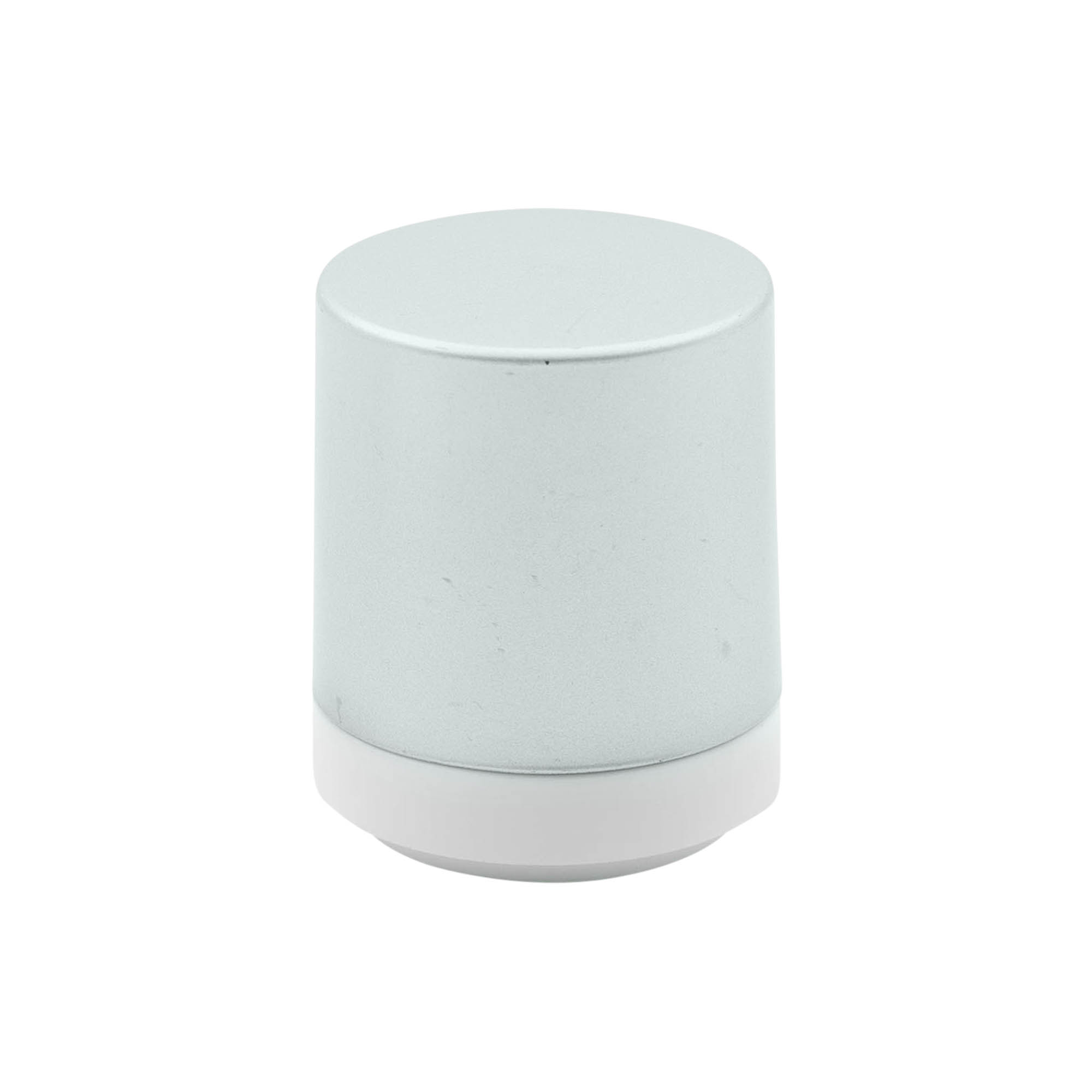 Airless Dispenser Pump Head 'Mezzo', PP Plastic, Silver