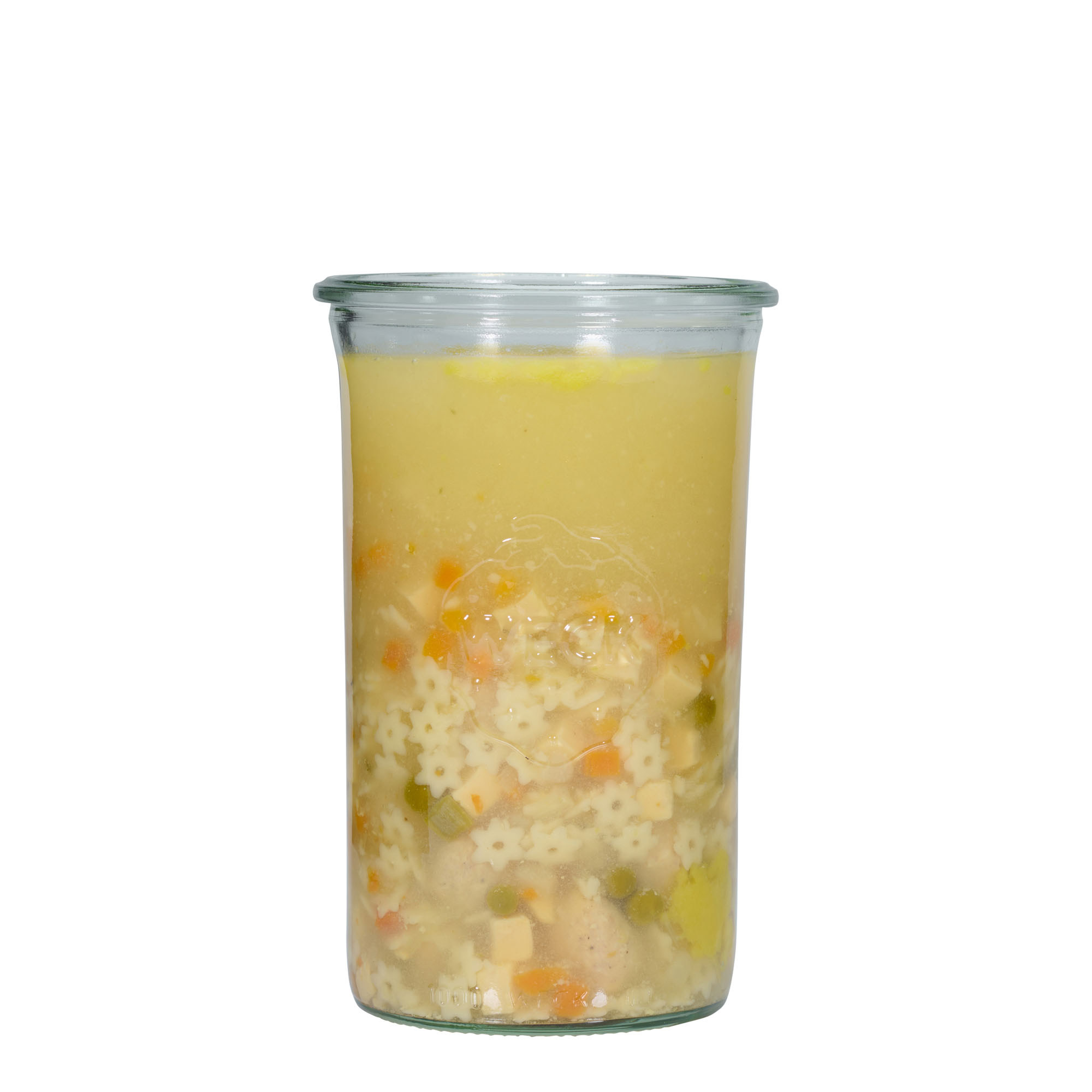 1,000 ml WECK inverted jar #, opening: round rim 1,000 ml WECK inverted jar #, opening: round rim