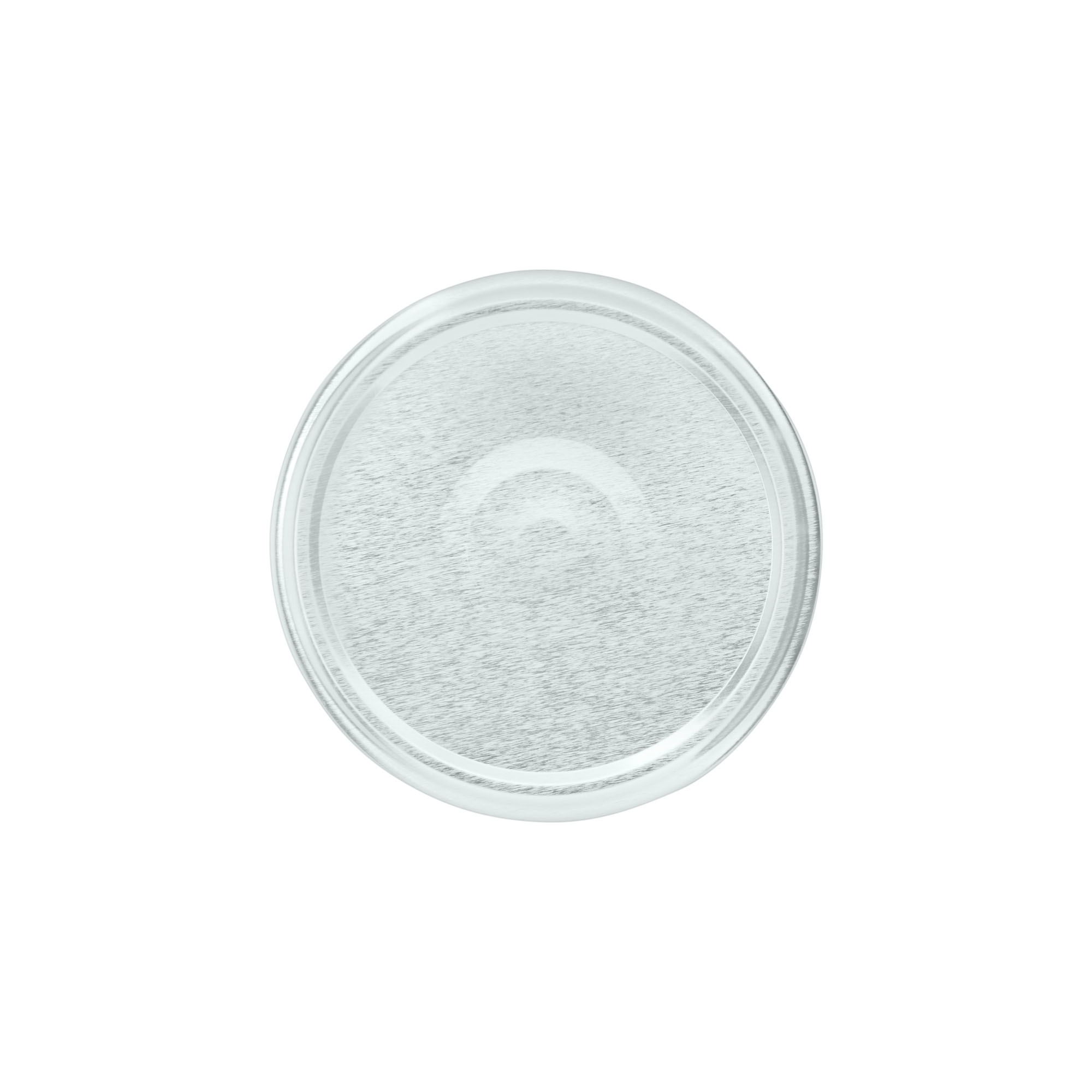 Twist off lid, tinplate, silver, for opening: TO 82 Twist off lid, tinplate, silver, for opening: TO 82