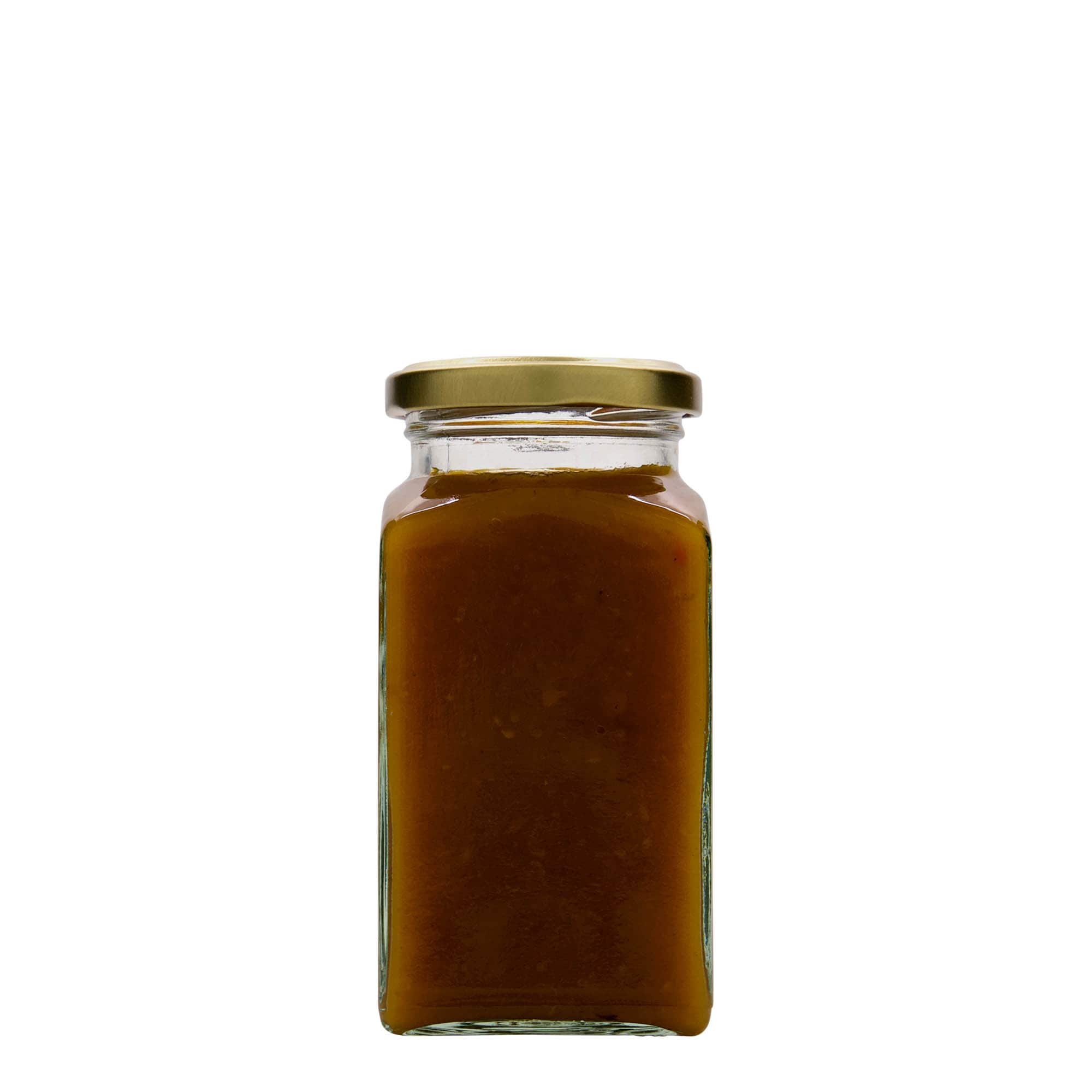 312 ml square glass, opening: Twist-off (TO 58)