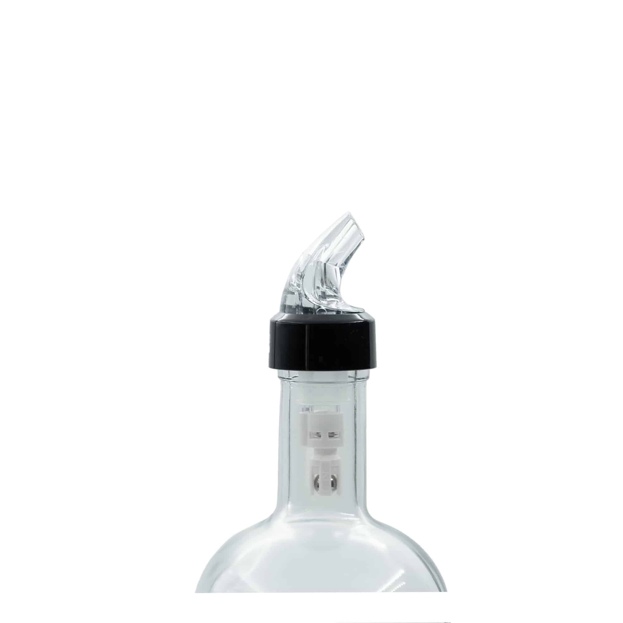 Measuring pourer ‘Auto Pour’ 4 cl, PE plastic, clear
