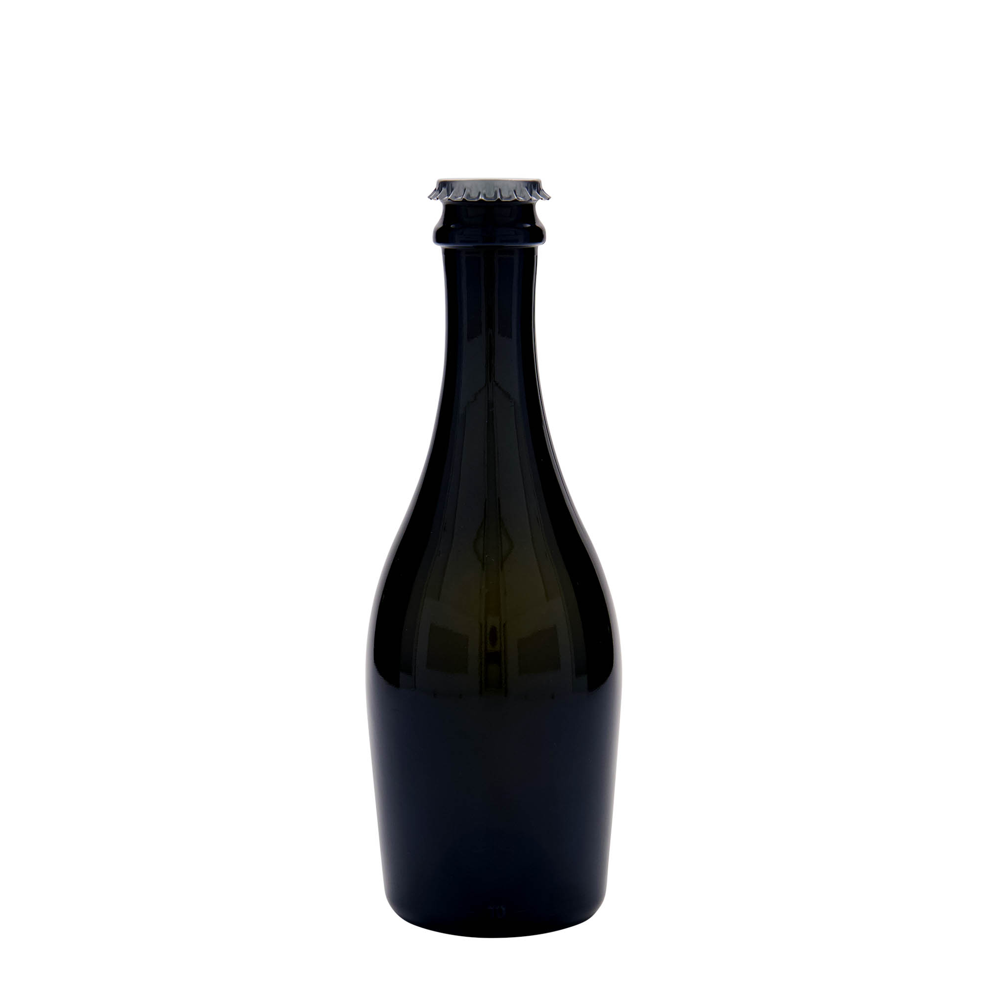 330 ml sparkling wine bottle 'Carmen', glass, antique green, opening: crown cap 330 ml sparkling wine bottle 'Carmen', glass, antique green, opening: crown cap