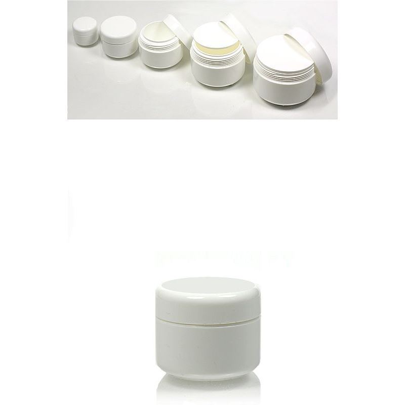 5 ml plastic container 'Bianca', PP, white, opening: screw cap 5 ml plastic container 'Bianca', PP, white, opening: screw cap