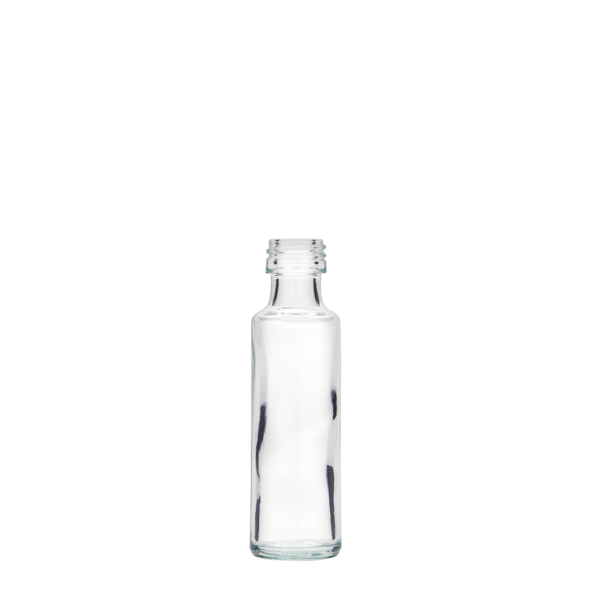 20 ml glass bottle 'Dorica', opening: PP 18