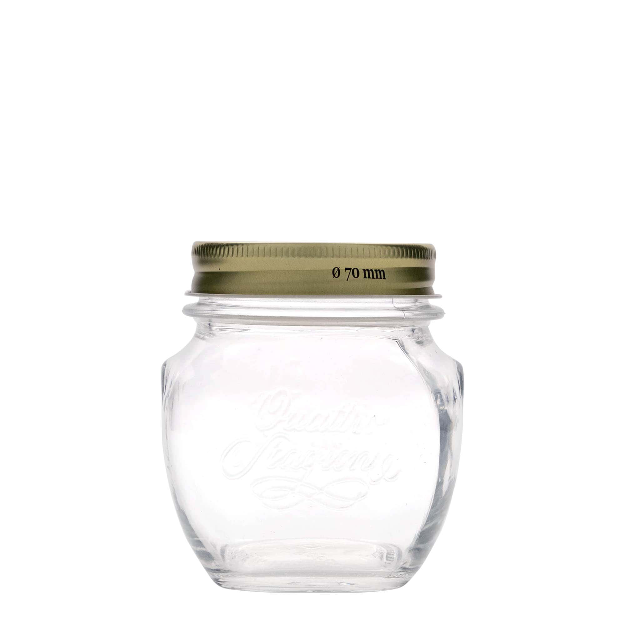300 ml decorative jar ‘Quattro Stagioni’, opening: screw cap