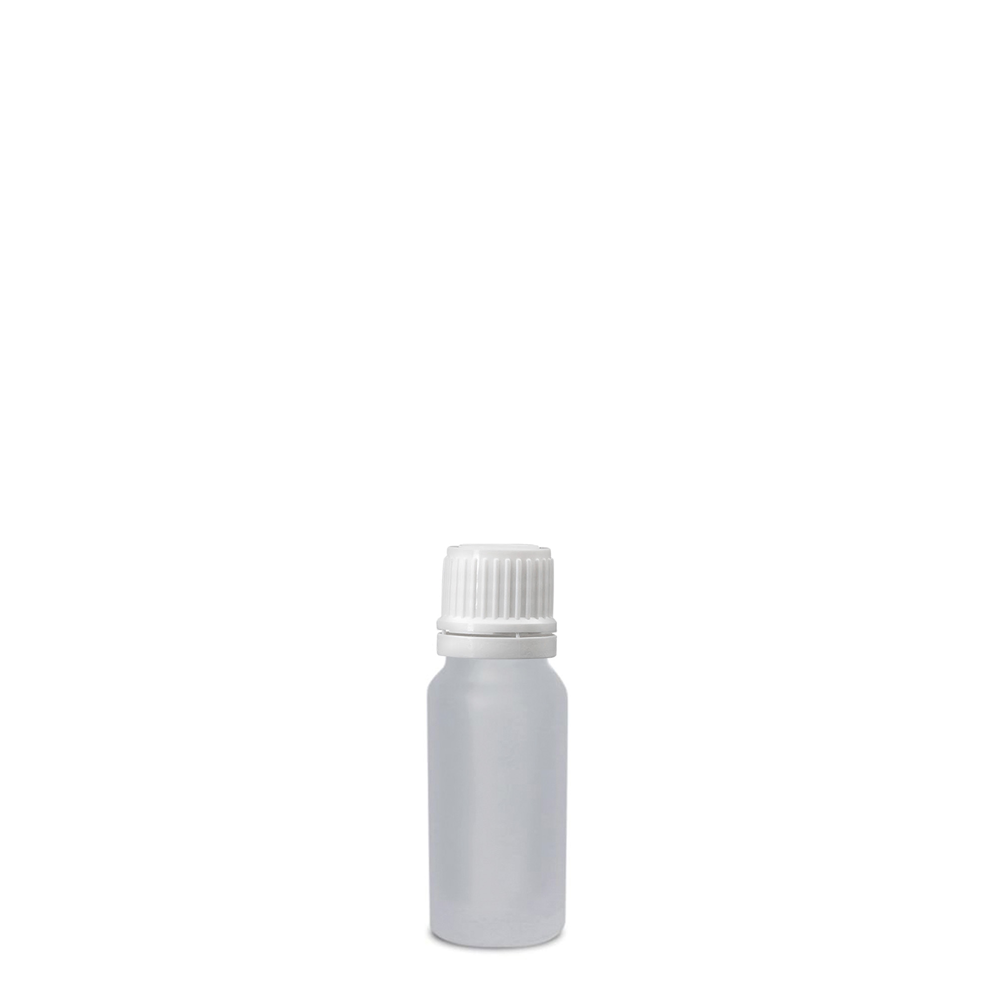 10 ml medicine bottle, glass, frosted, neck: DIN 18