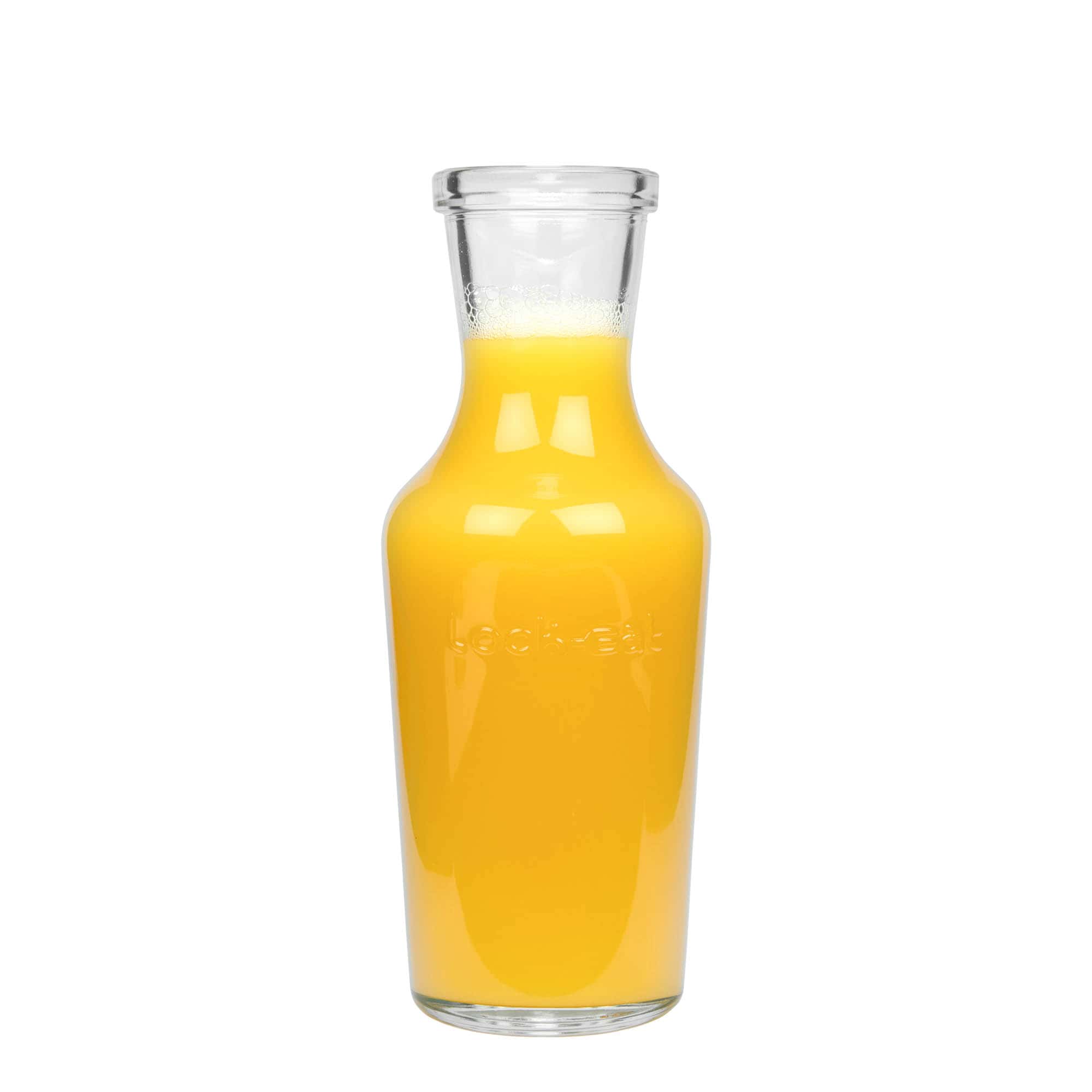 1,000 ml glass carafe ‘Lock-Eat’, mouth: wire bail closure