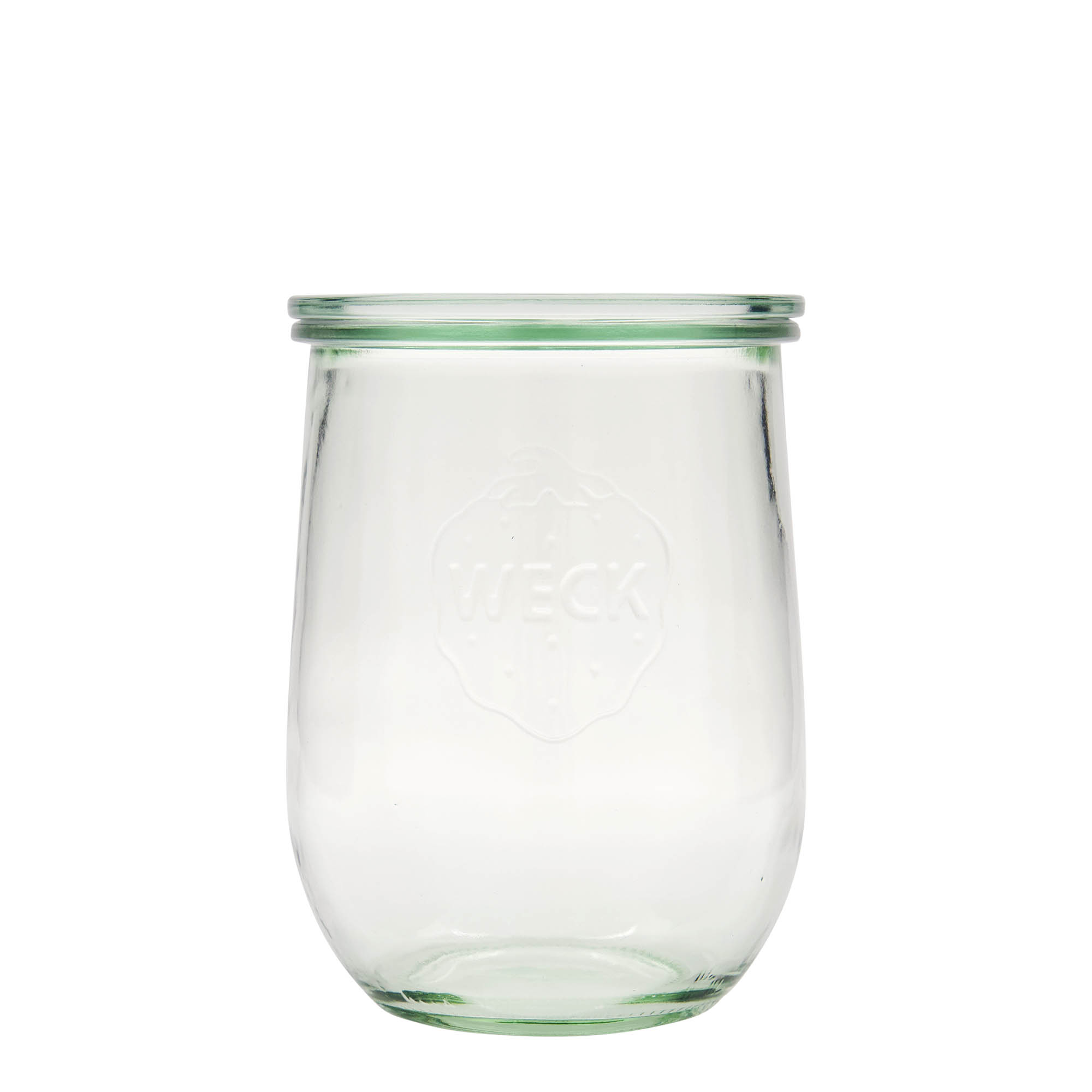 1,050 ml WECK tulip jar #, opening: round rim 1,050 ml WECK tulip jar #, opening: round rim