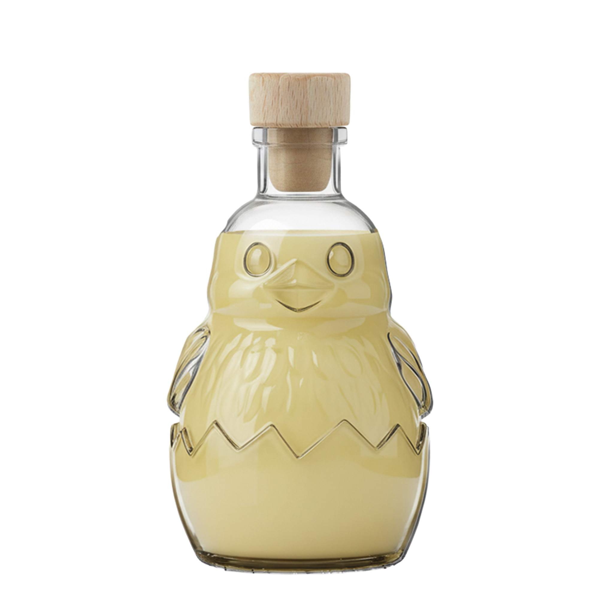 200 ml glass bottle 'Chick, opening: cork 200 ml glass bottle 'Chick, opening: cork