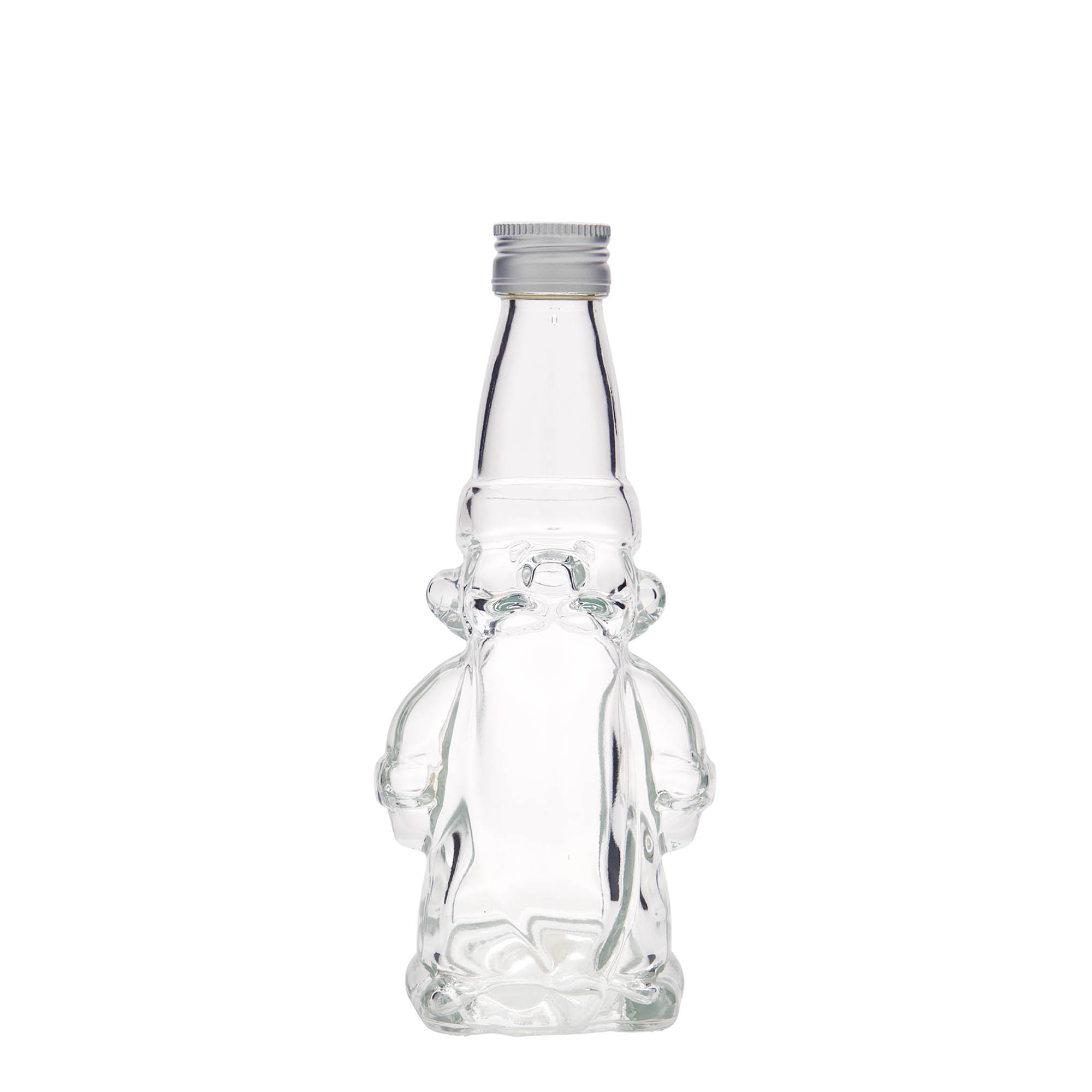 200 ml glass bottle 'Christmas elf', opening: PP 28