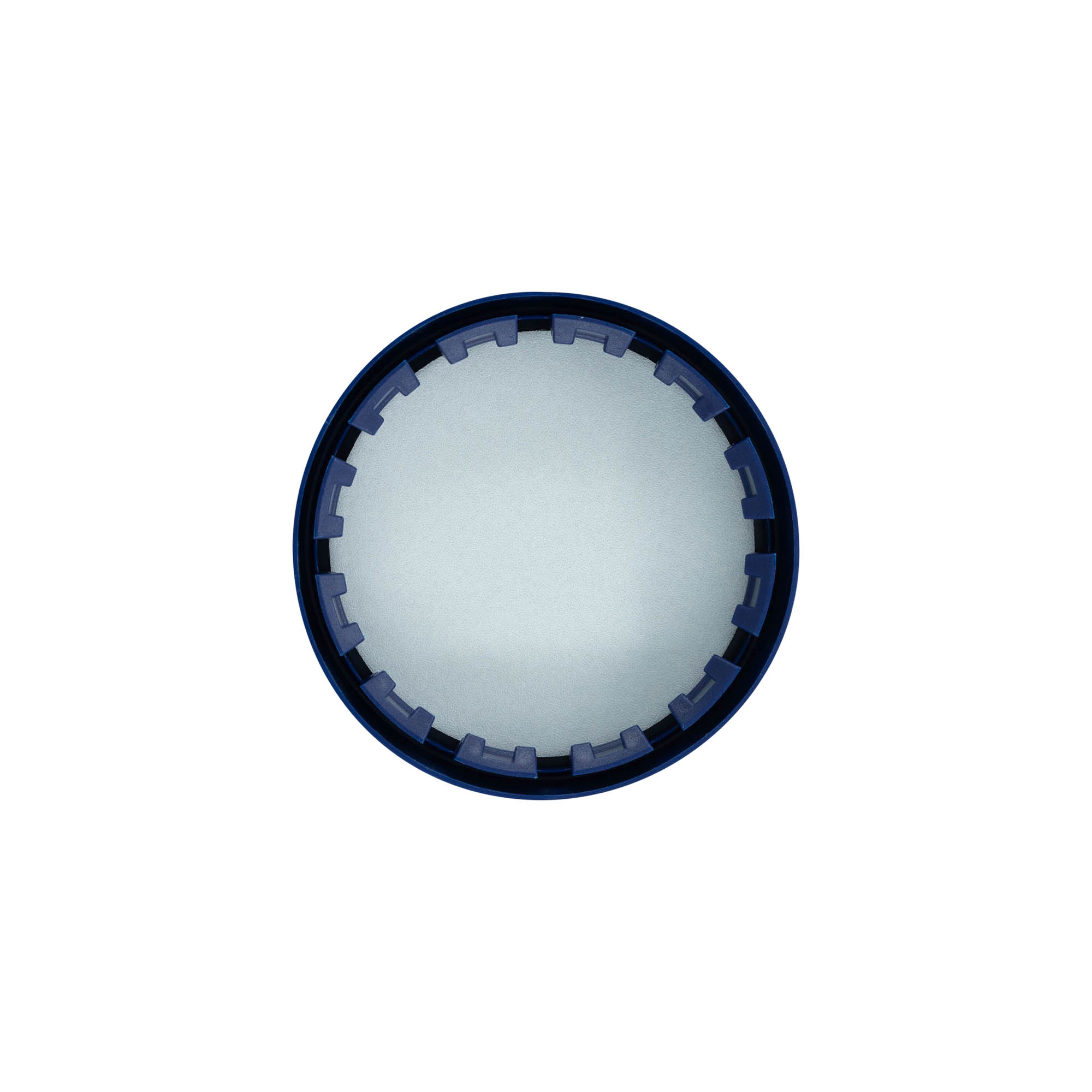 Slip lid for standard ceramic pot, HDPE plastic, blue Slip lid for standard ceramic pot, HDPE plastic, blue