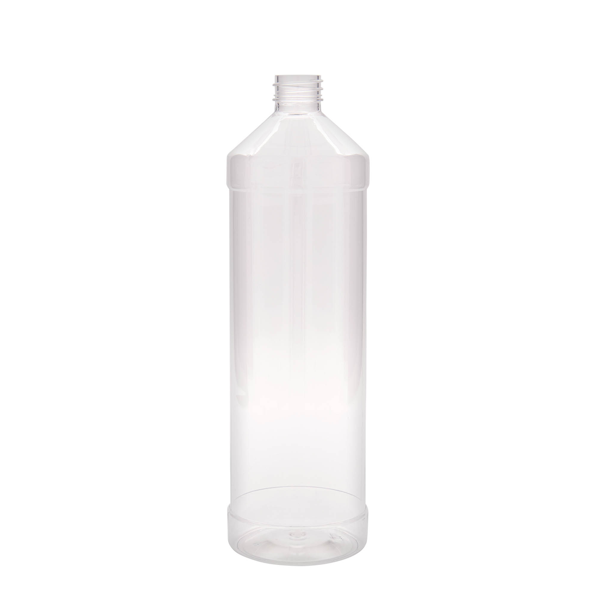 1,000 ml PET bottle 'Everytime', plastic, opening: 28/410 1,000 ml PET bottle 'Everytime', plastic, opening: 28/410