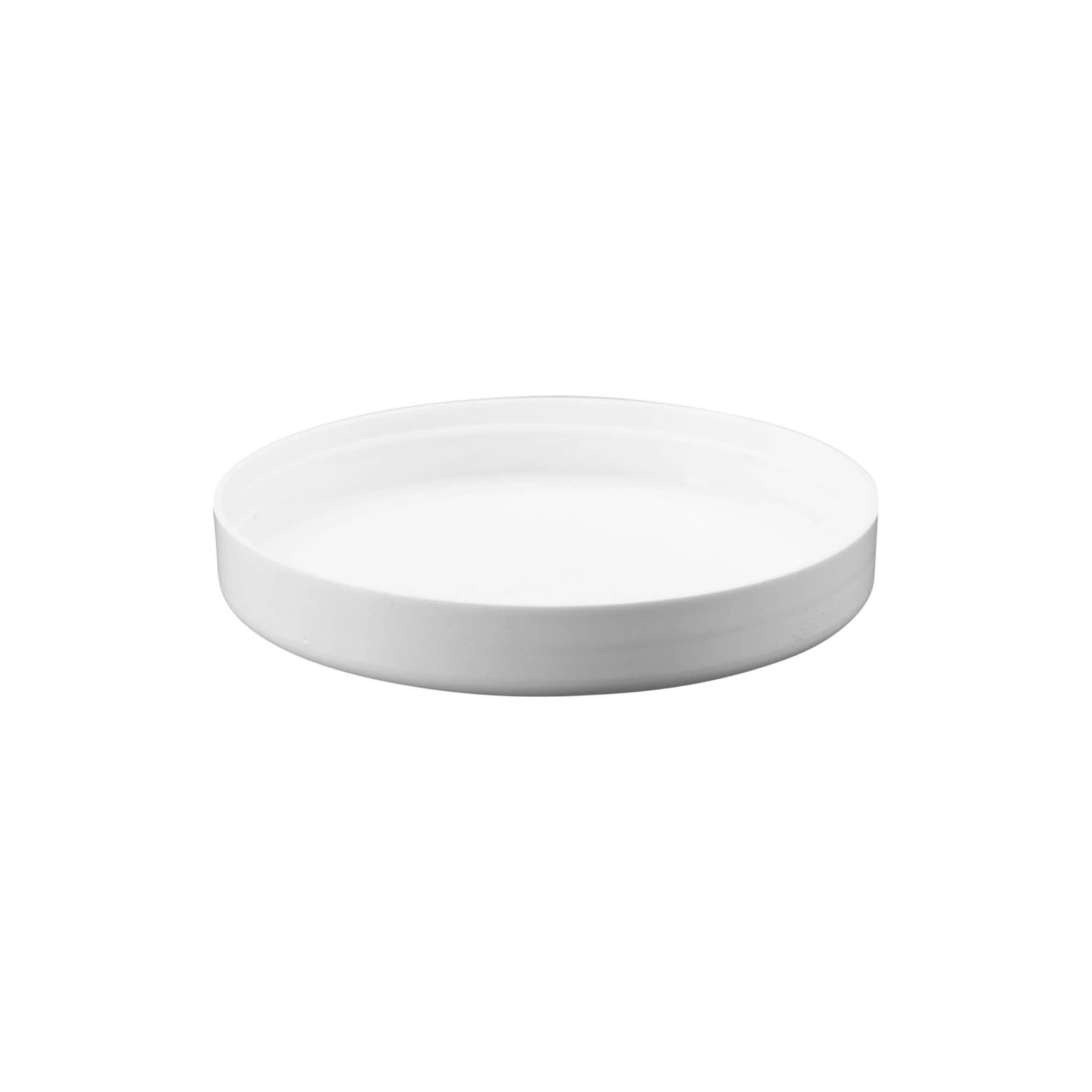 Screw cap, PP plastic, white, for opening: 110/400
