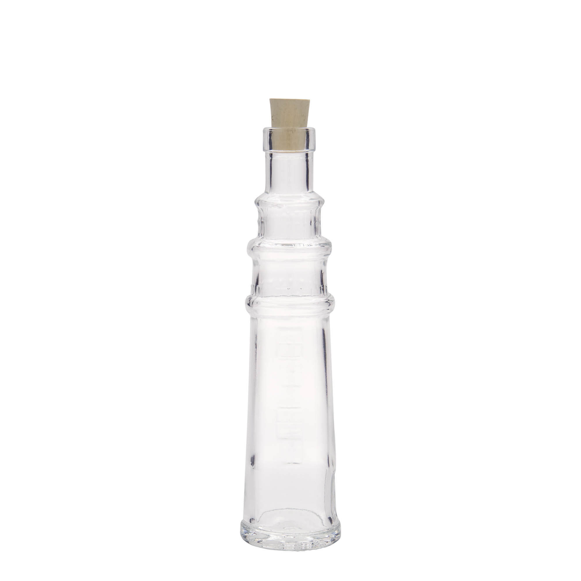 100 ml glass bottle 'Lighthouse', opening: cork