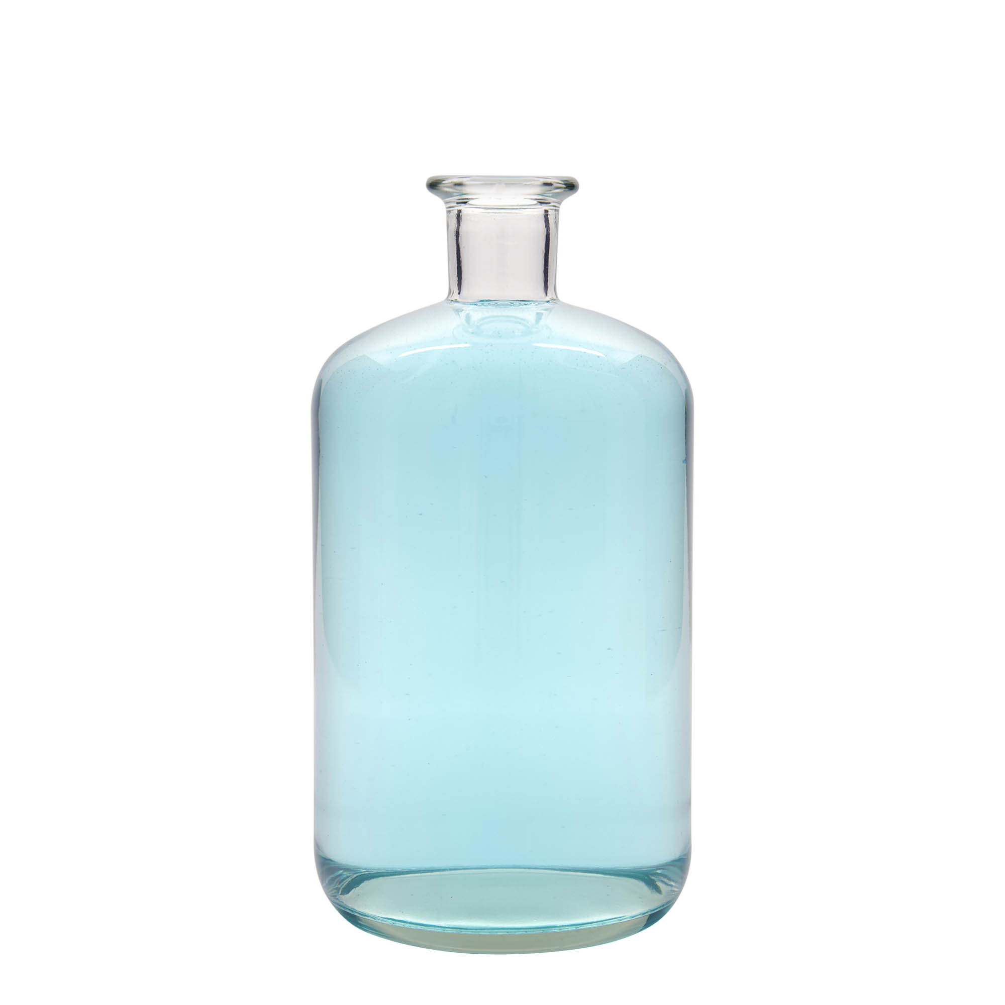 1,500 ml glass apothecary bottle, closure: cork 1,500 ml glass apothecary bottle, closure: cork