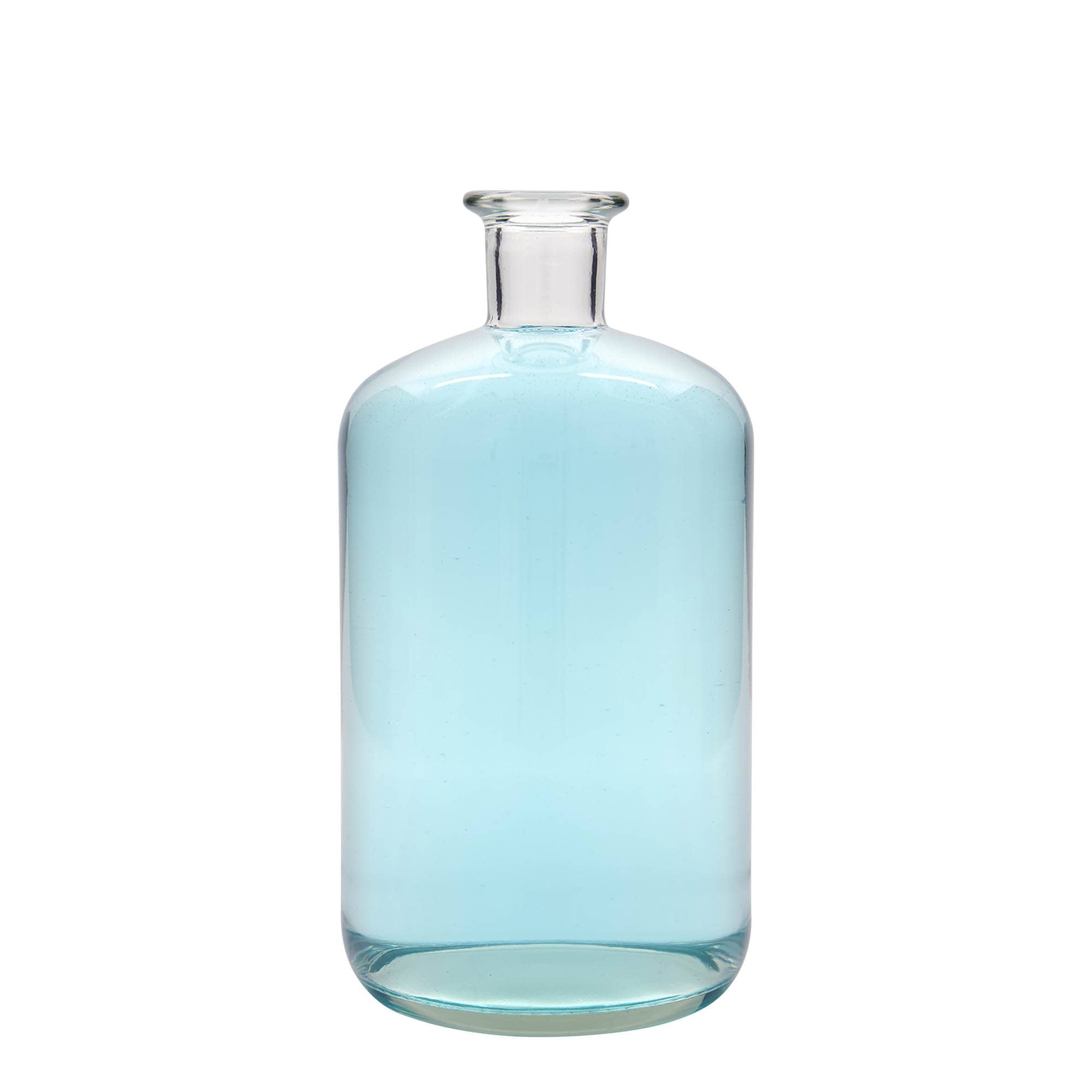 1,500 ml glass bottle apothecary, opening: cork