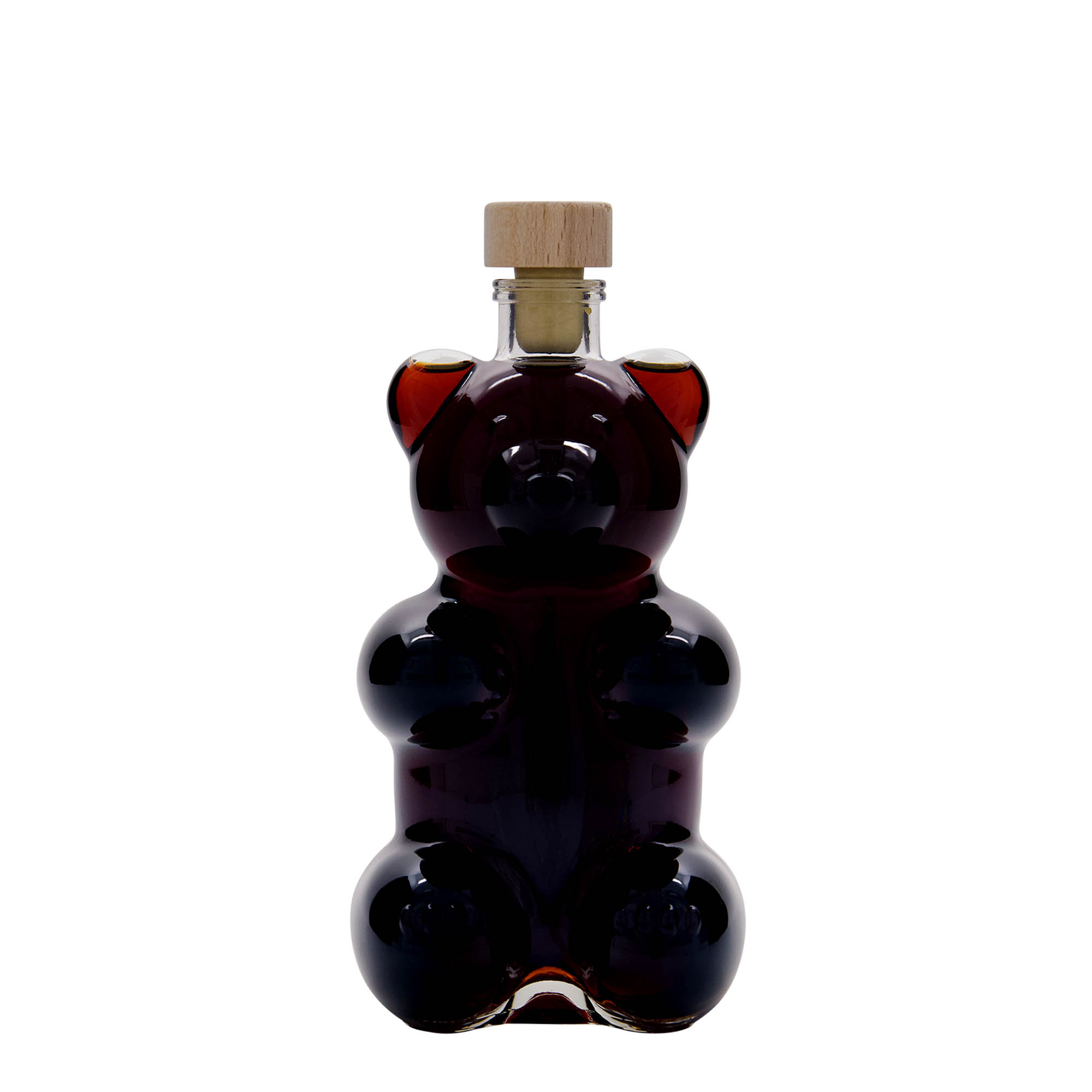 350 ml glass bottle 'Bear', opening: cork