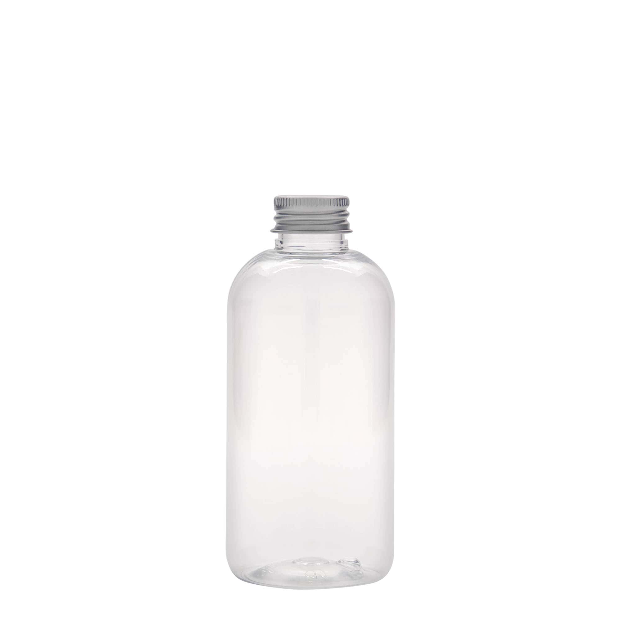 200 ml PET bottle ‘Boston’, plastic, opening: 24/410