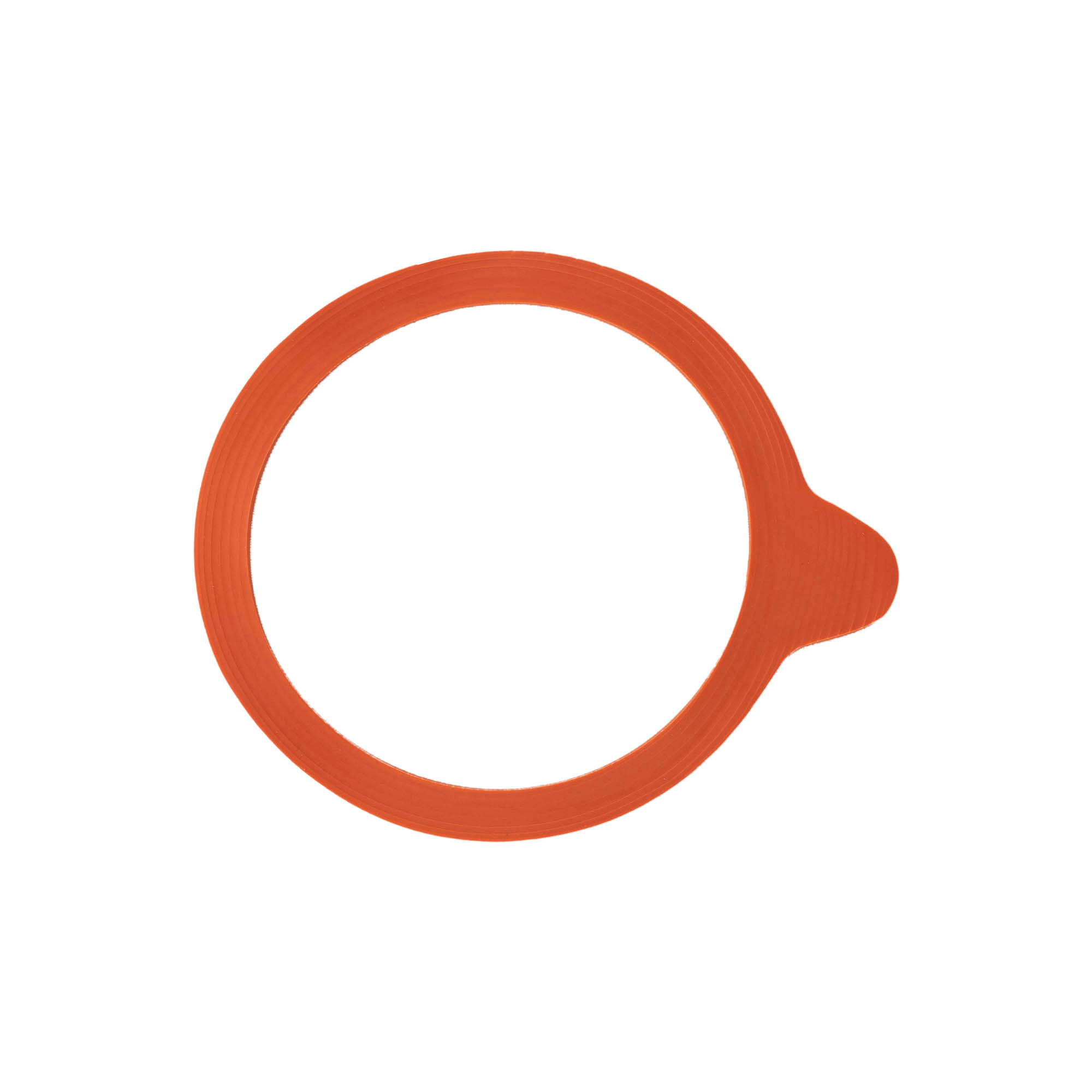 WECK preserving ring RR80, red, opening: round rim WECK preserving ring RR80, red, opening: round rim